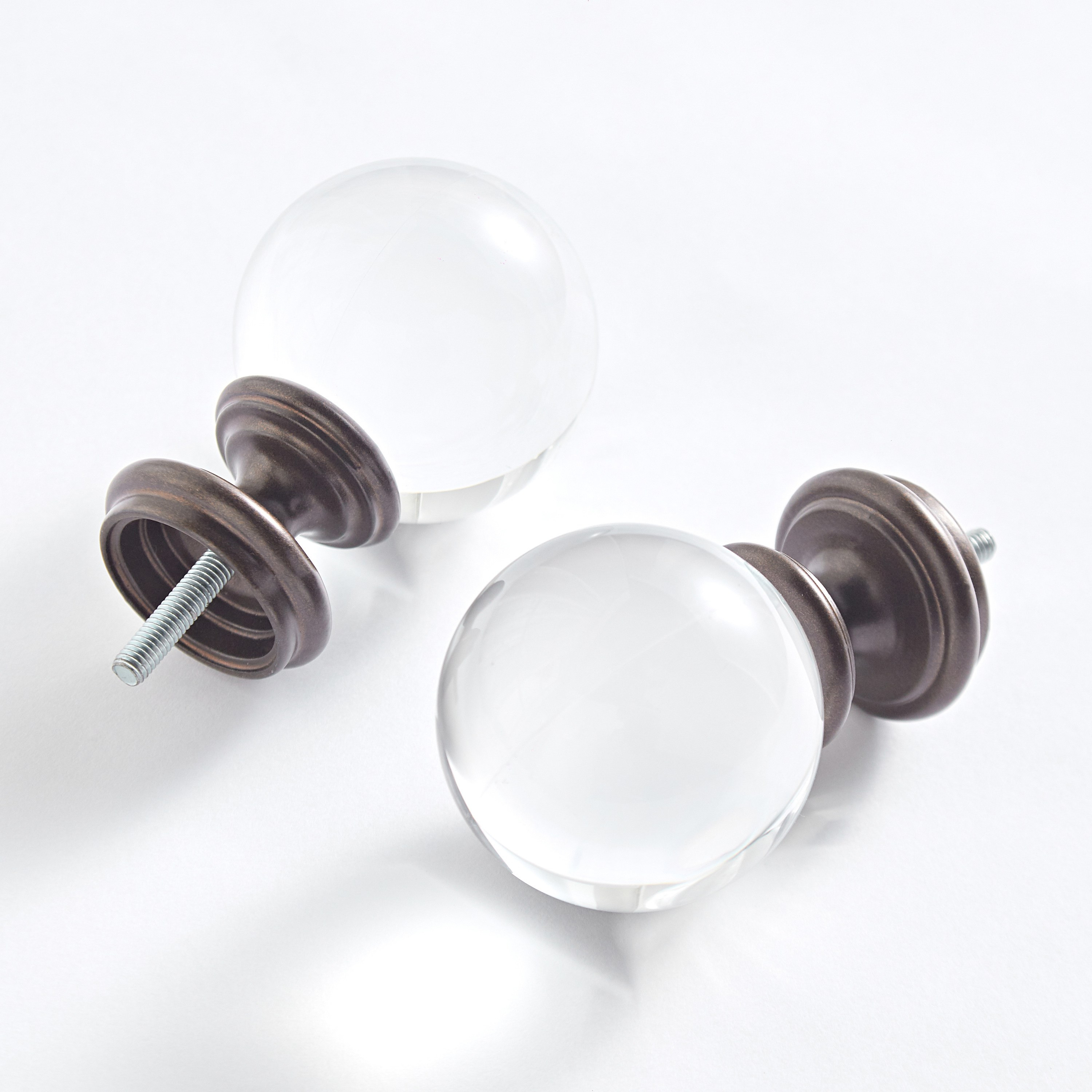 Clear Ball Finial - Set of 2-household-windows-curtainrodsandaccessories-windowaccessories-image-5
