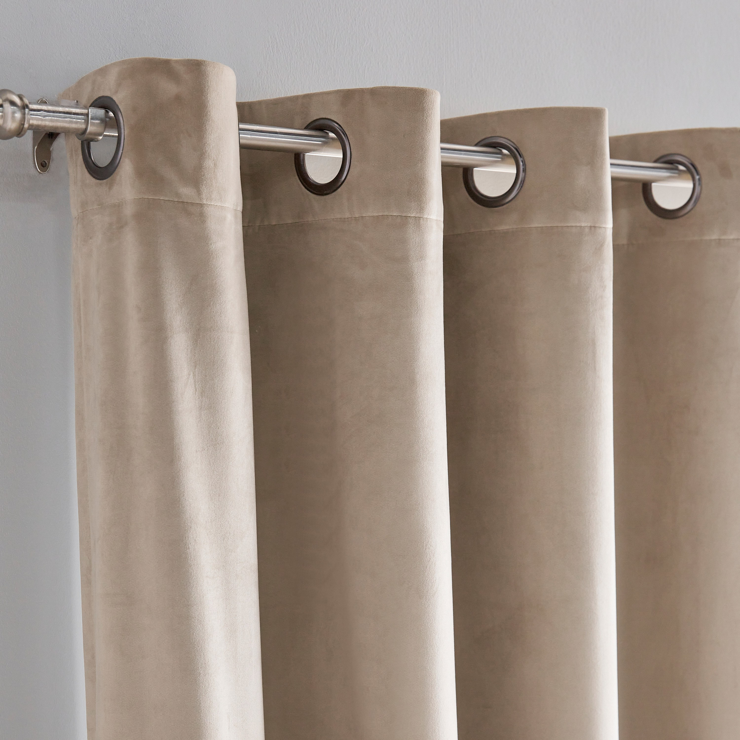 طقم ستائر قطعتين - سمارة- 135x300 سم-household-windows-curtains-image-2