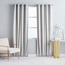 طقم ستارة تعتيم بنقوش قطعتين - آش - 135×240 سم-household-windows-curtains-image-6