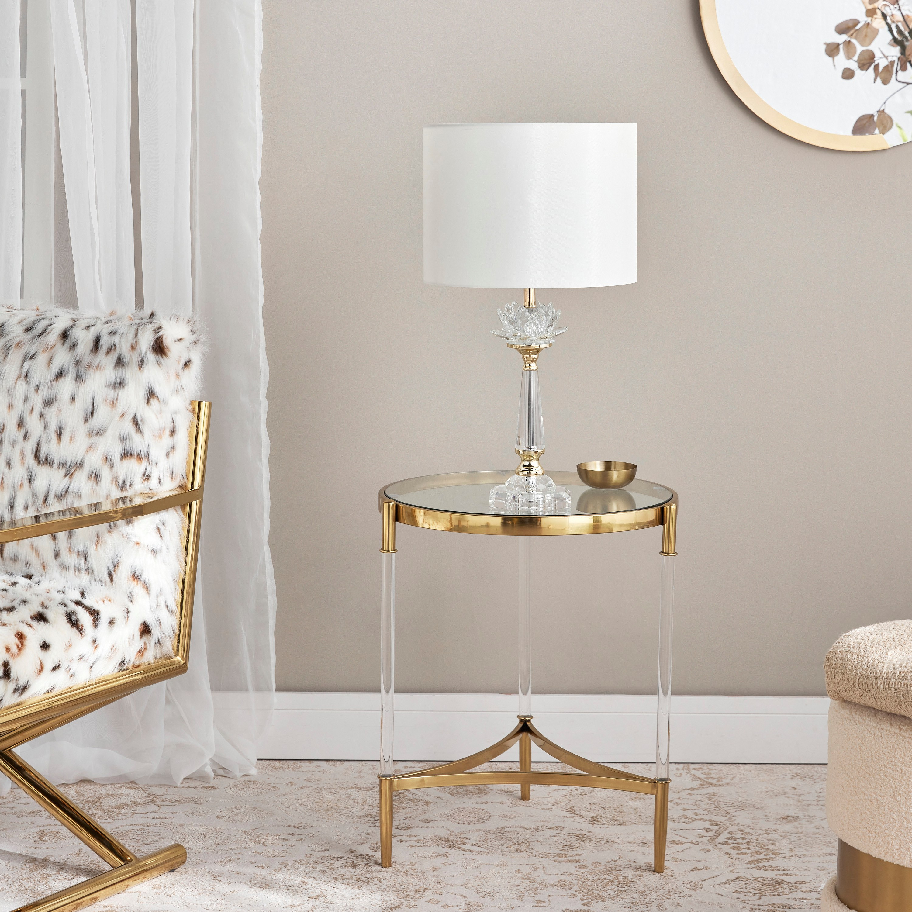 Mandala Crystal Table Lamp - 60 cm-household-lighting-tableanddesklamps-image-4