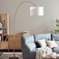 مصباح أرضية قوس معدني - هاشن- 213 سم-household-lighting-floorlamps-image-1