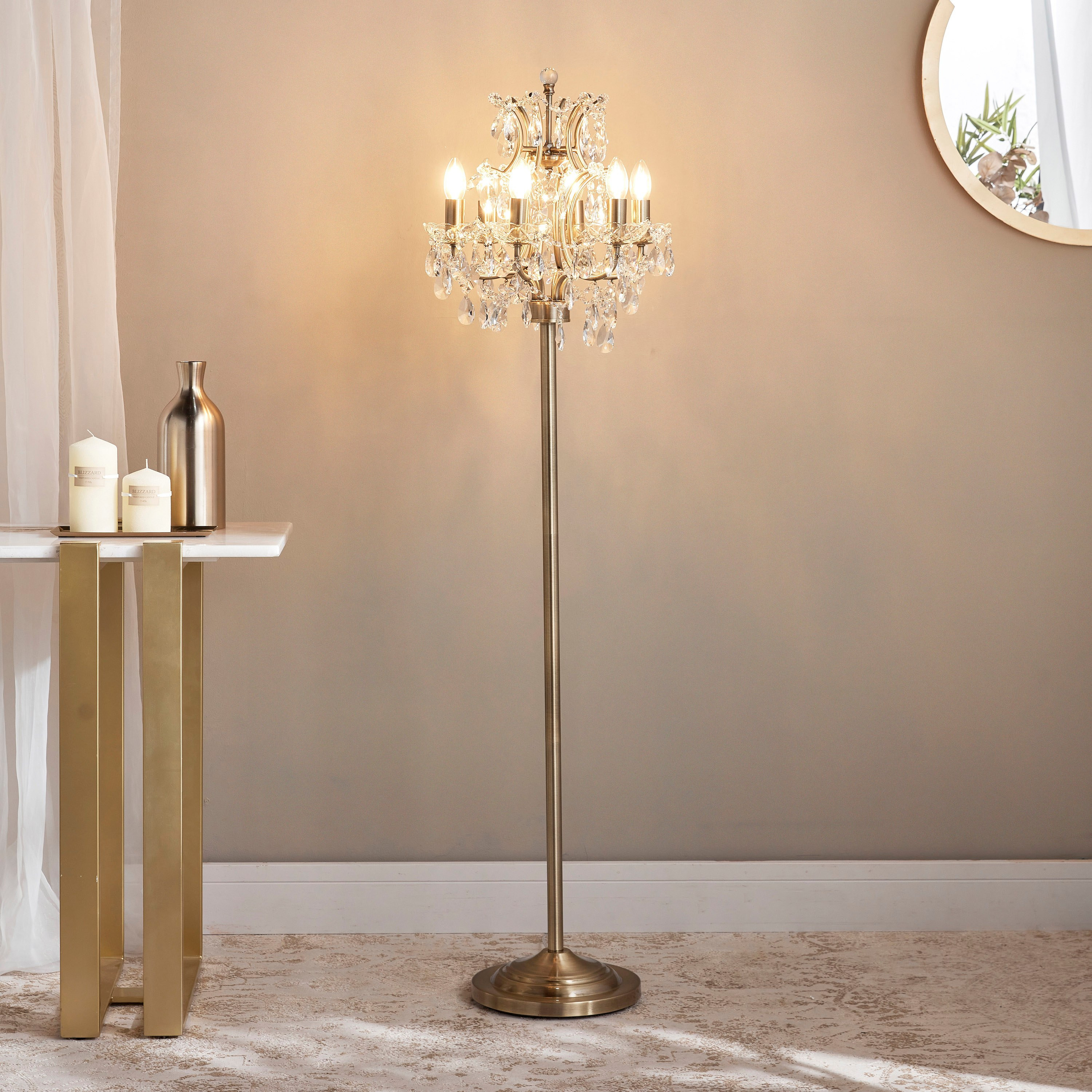 Alice Crystal Floor Lamp - 150 cm-household-lighting-floorlamps-image-2