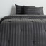 طقم لحاف كوين 3 قطع قطن بيما مخطط ستان بعدد خيوط 525 - 200x240 سم-household-bedding-comfortersandbedspreads-comforters-image-3
