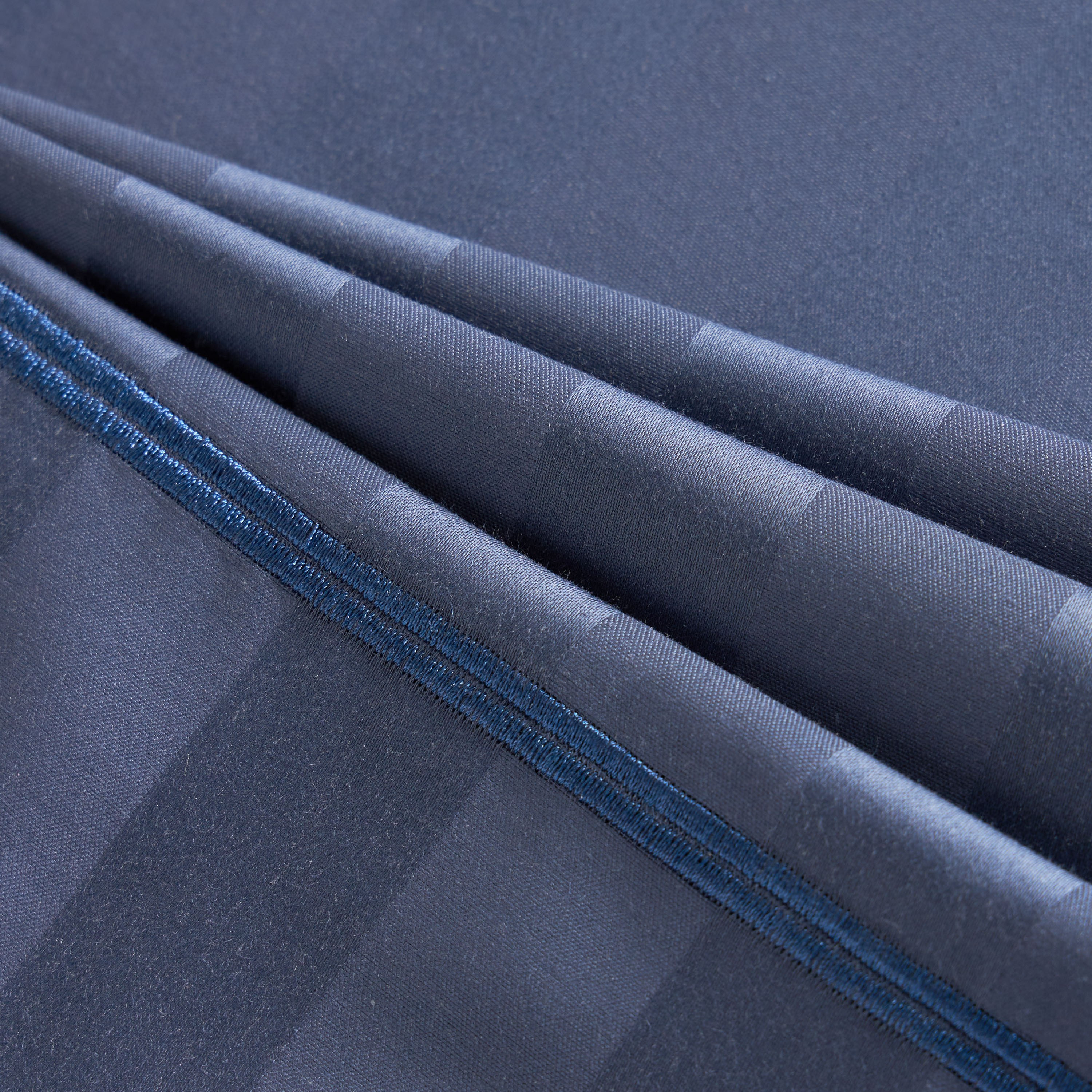 Satin Stripe Pima Cotton Sateen 525 Thread Count Super King Flat Sheet - 260x270 cm-household-bedding-sheetsandpillowcases-flatsheets-image-3