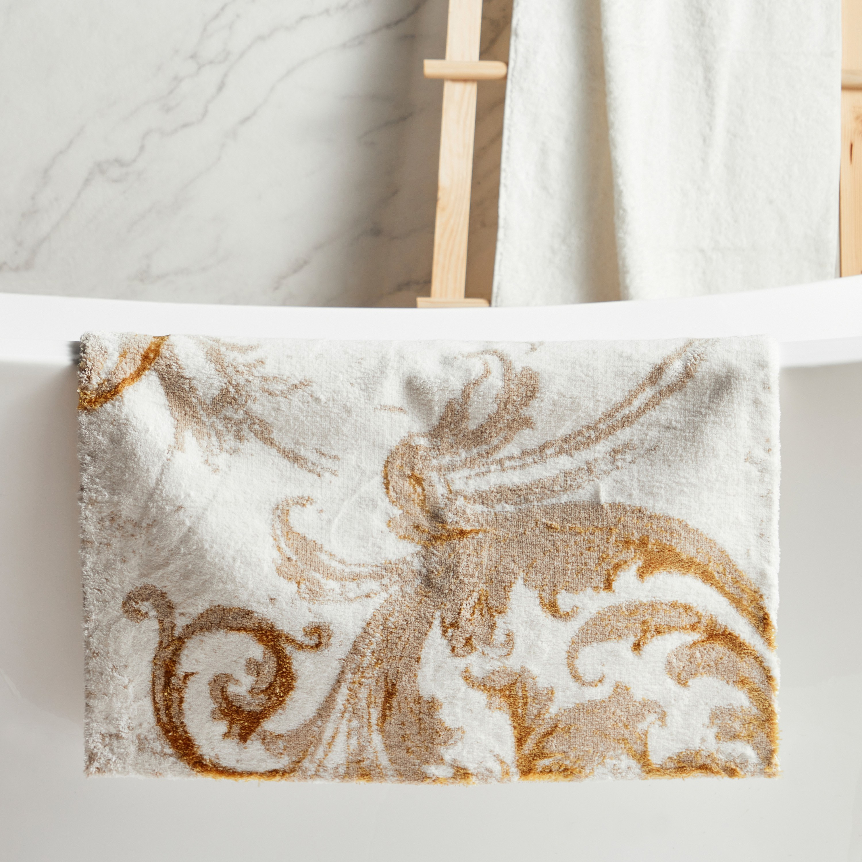 Shehzade Bath Mat - 60x90 cm-household-bathandlaundry-bathlinen-bathmatsandtubmats-image-2