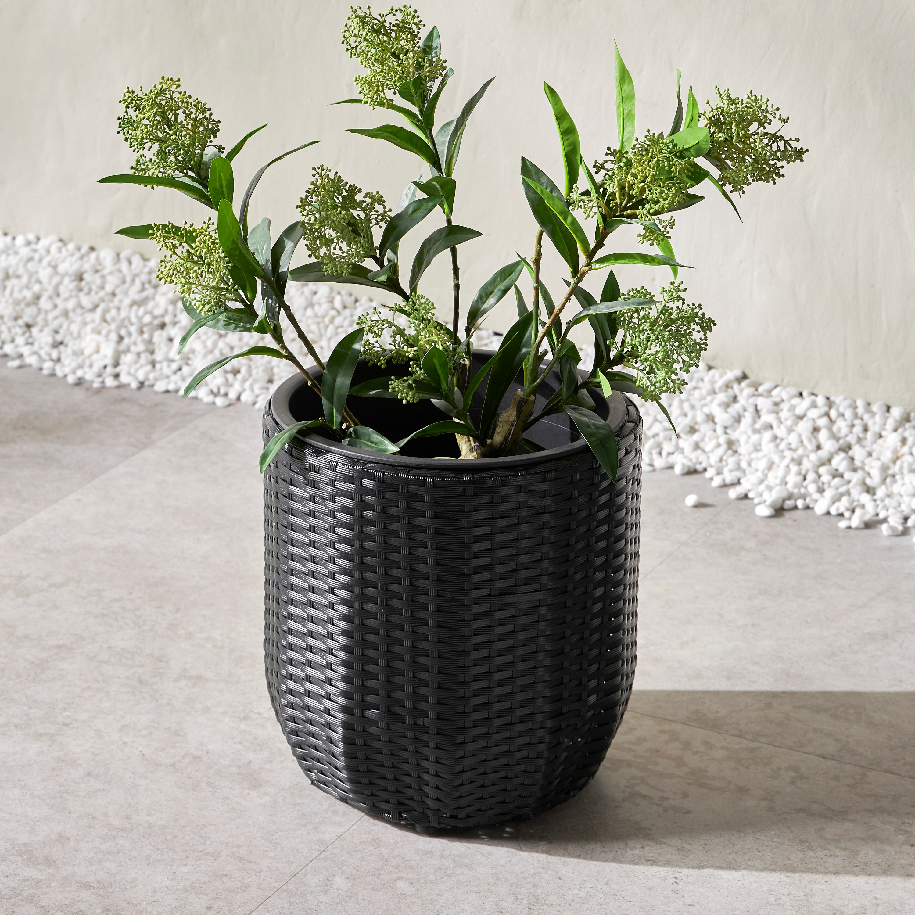 Alfresco Rattan Planter - 45 cm-household-gardenandoutdoor-potsandplanters-planters-image-1