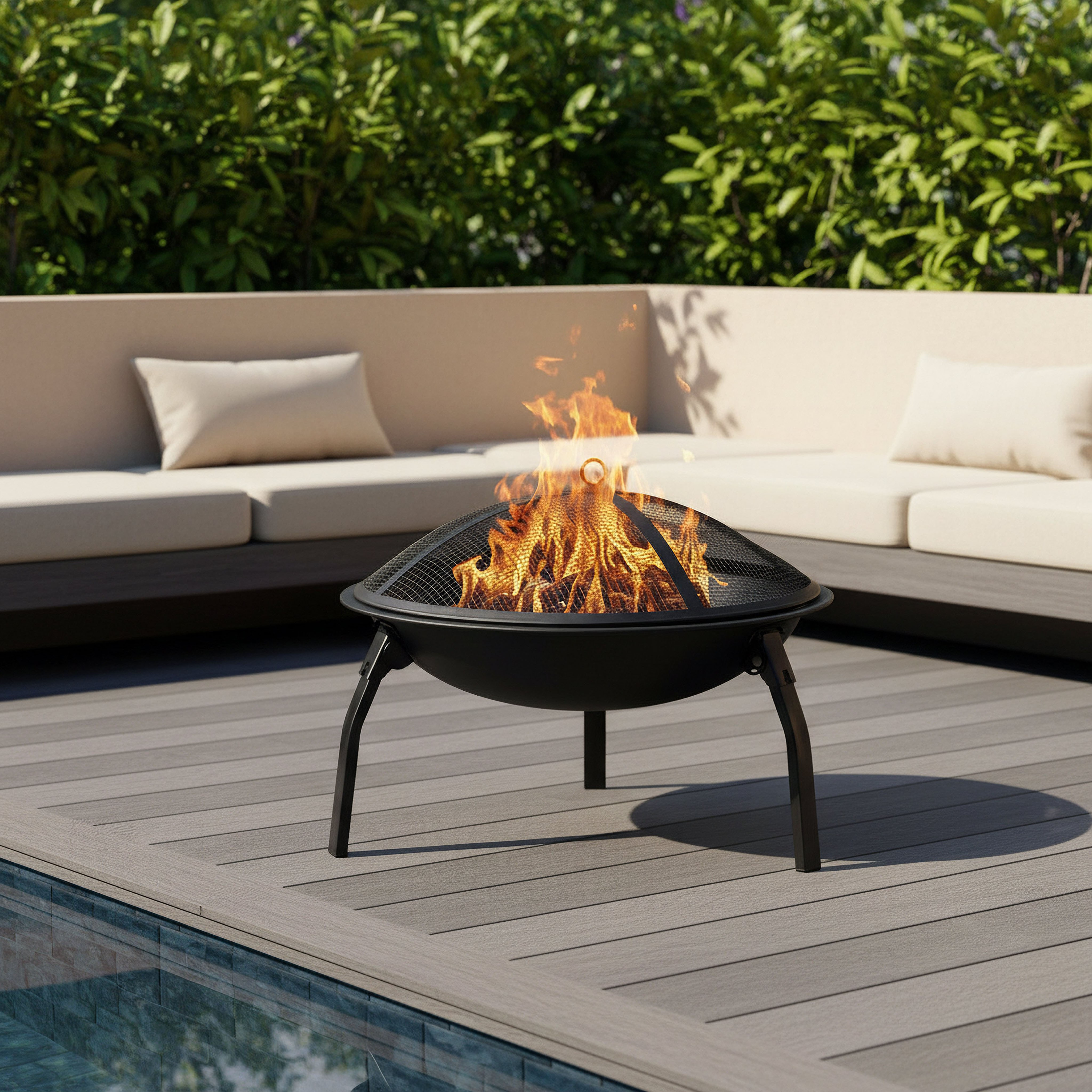 Fotia Metal Firepit - 56cm-household-gardenandoutdoor-outdoor-image-5