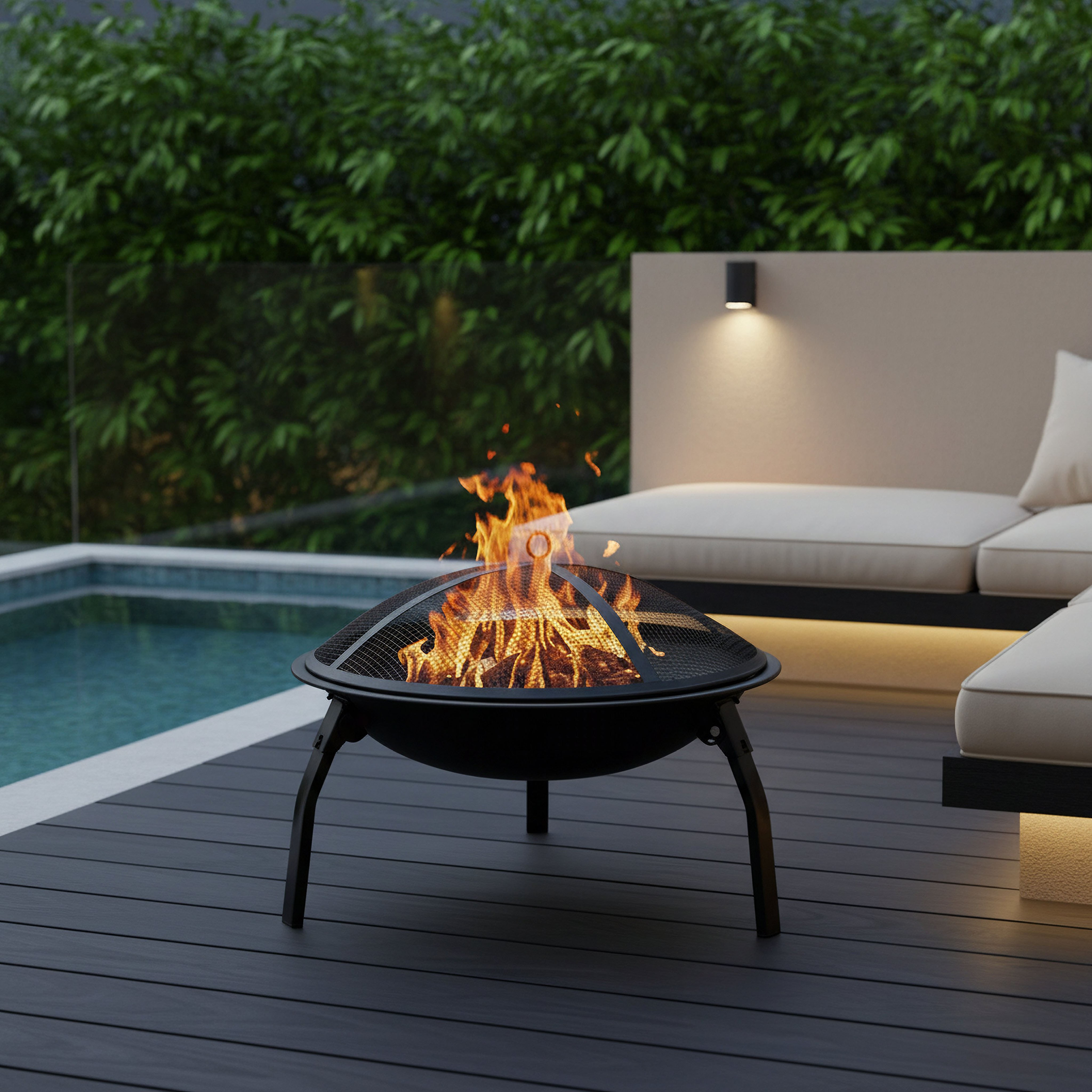 Fotia Metal Firepit - 56cm-household-gardenandoutdoor-outdoor-image-6