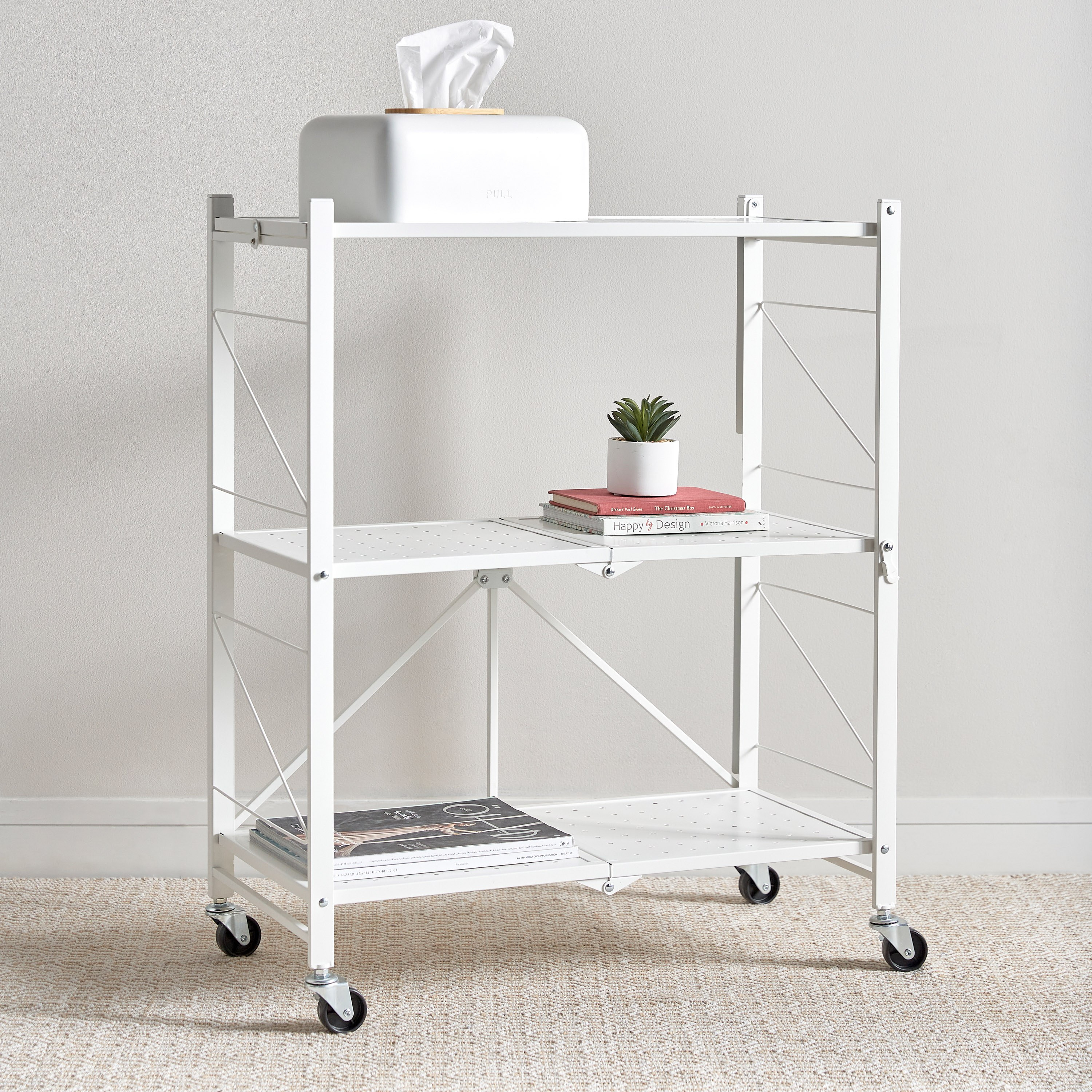 Trudy 3-Tier Storage Rack - 35x68 cm