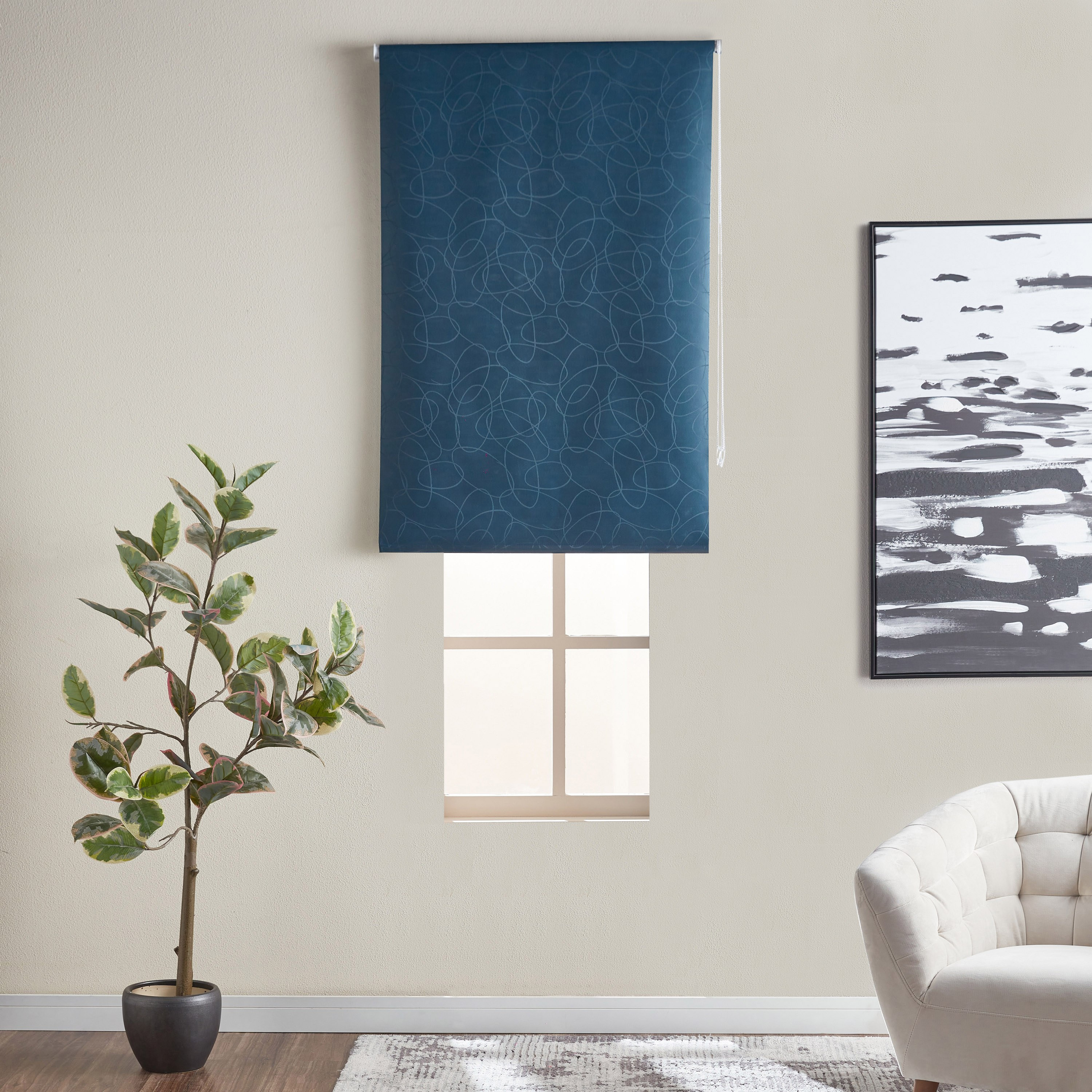 Shop Dakota Blackout Roller Blind - 90x210 cm | Home Centre UAE