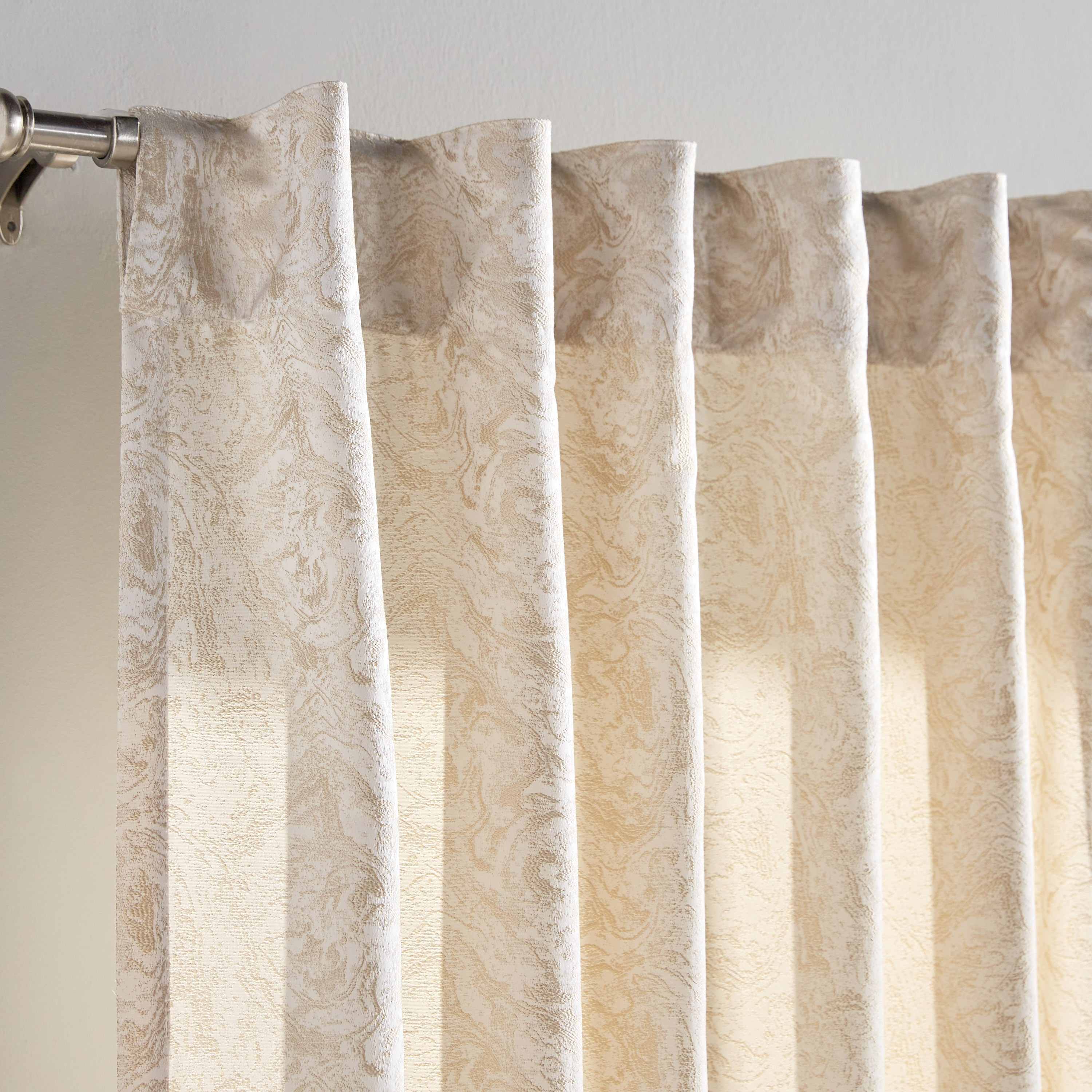 Somerton 2-Piece Unlined Curtain Set - 135x240 cm-household-windows-curtains-image-2