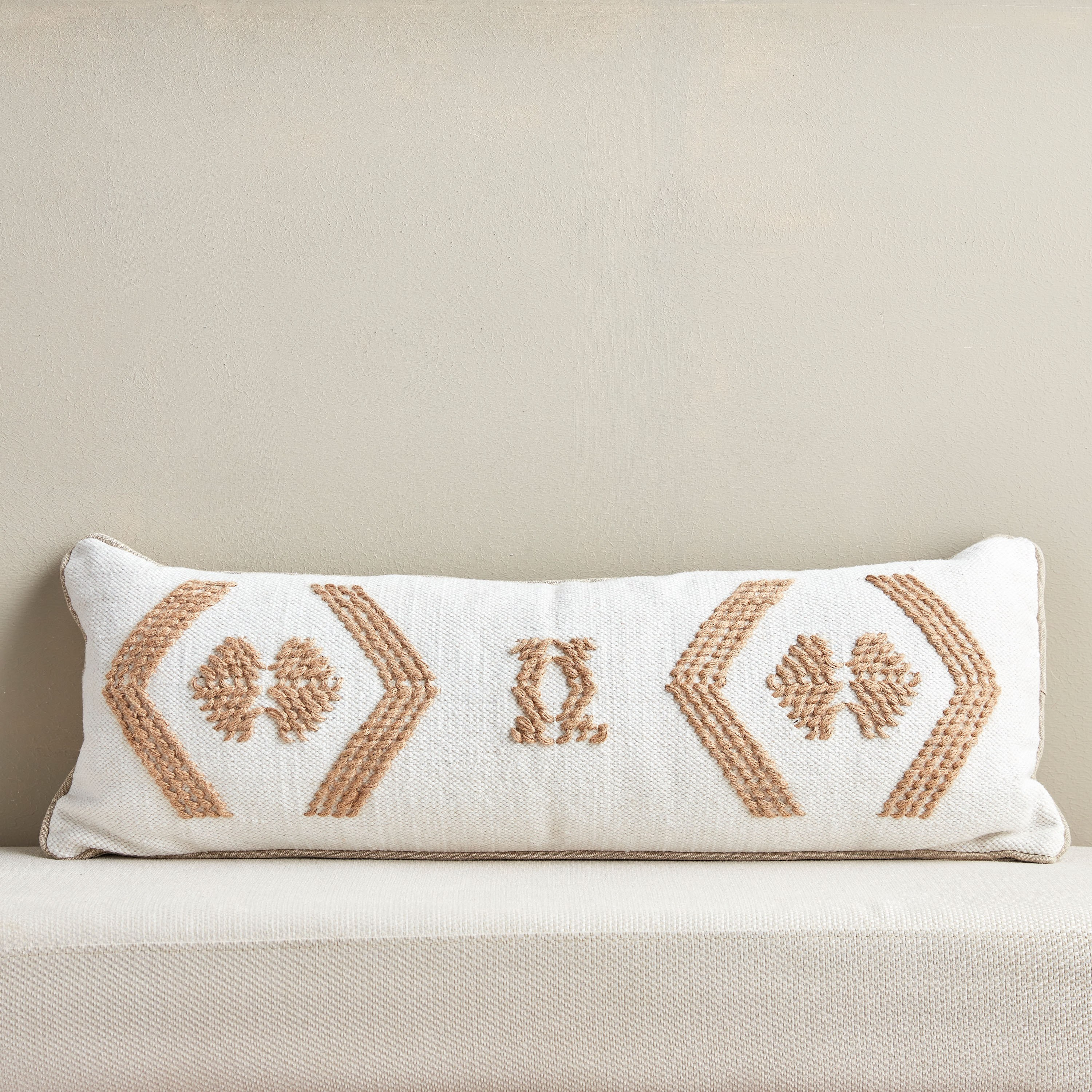 Walnut Filled Cushion - 90x35 cm