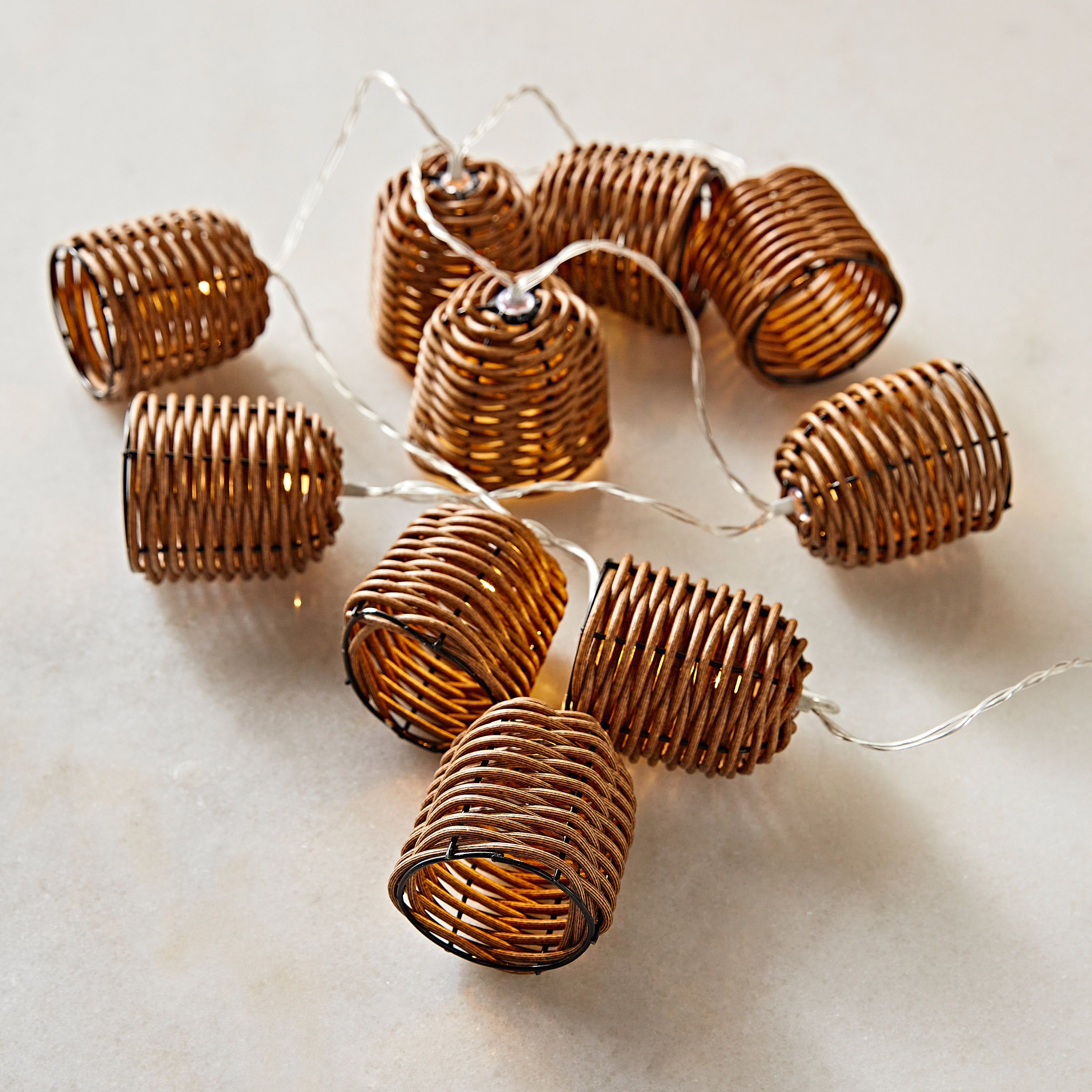 Lumo Rattan Vine 10-LED String Light - 165 cm-household-gardenandoutdoor-outdoor-image-1
