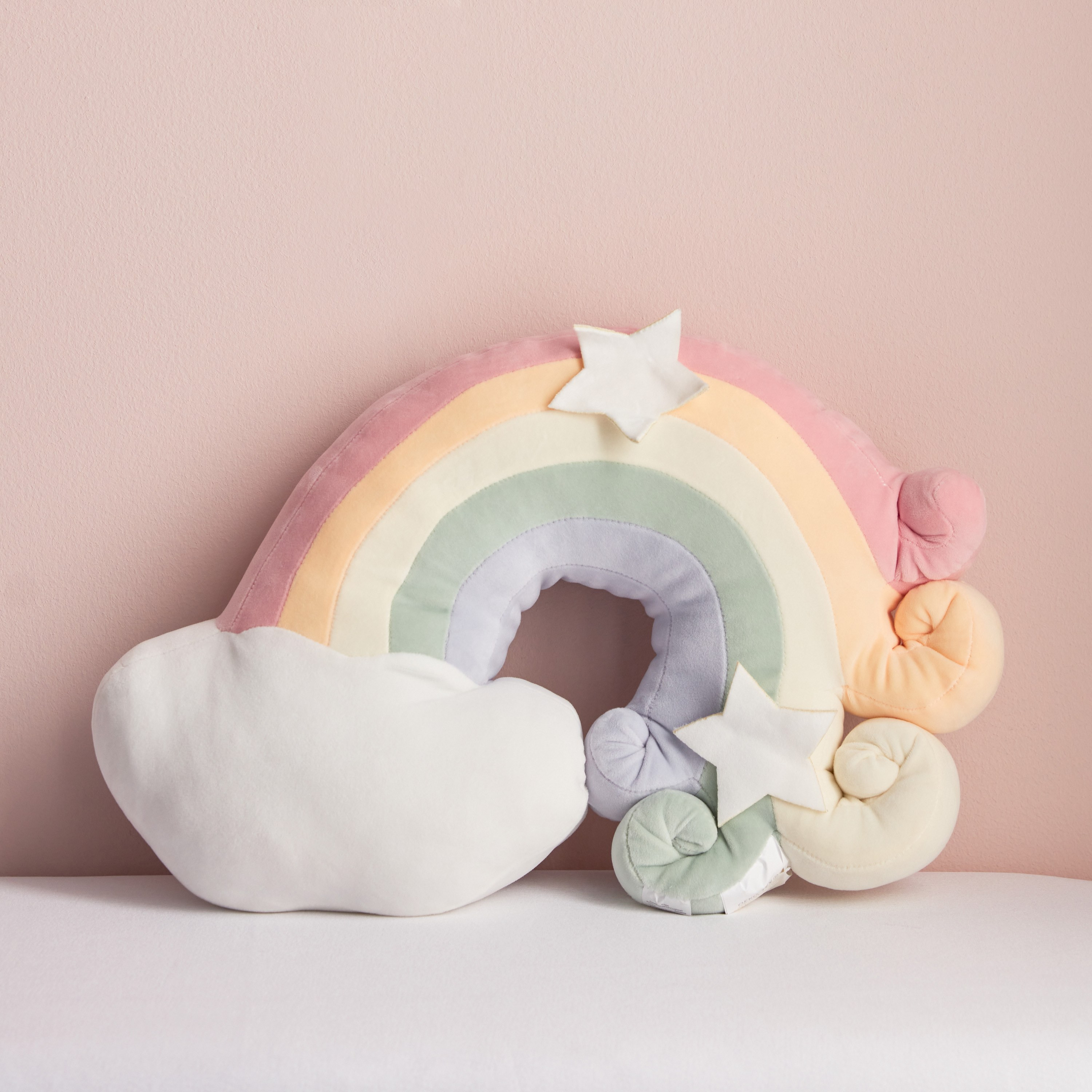 Claire Colourful Cloud Shaped Filled Cushion - 35x52 cm