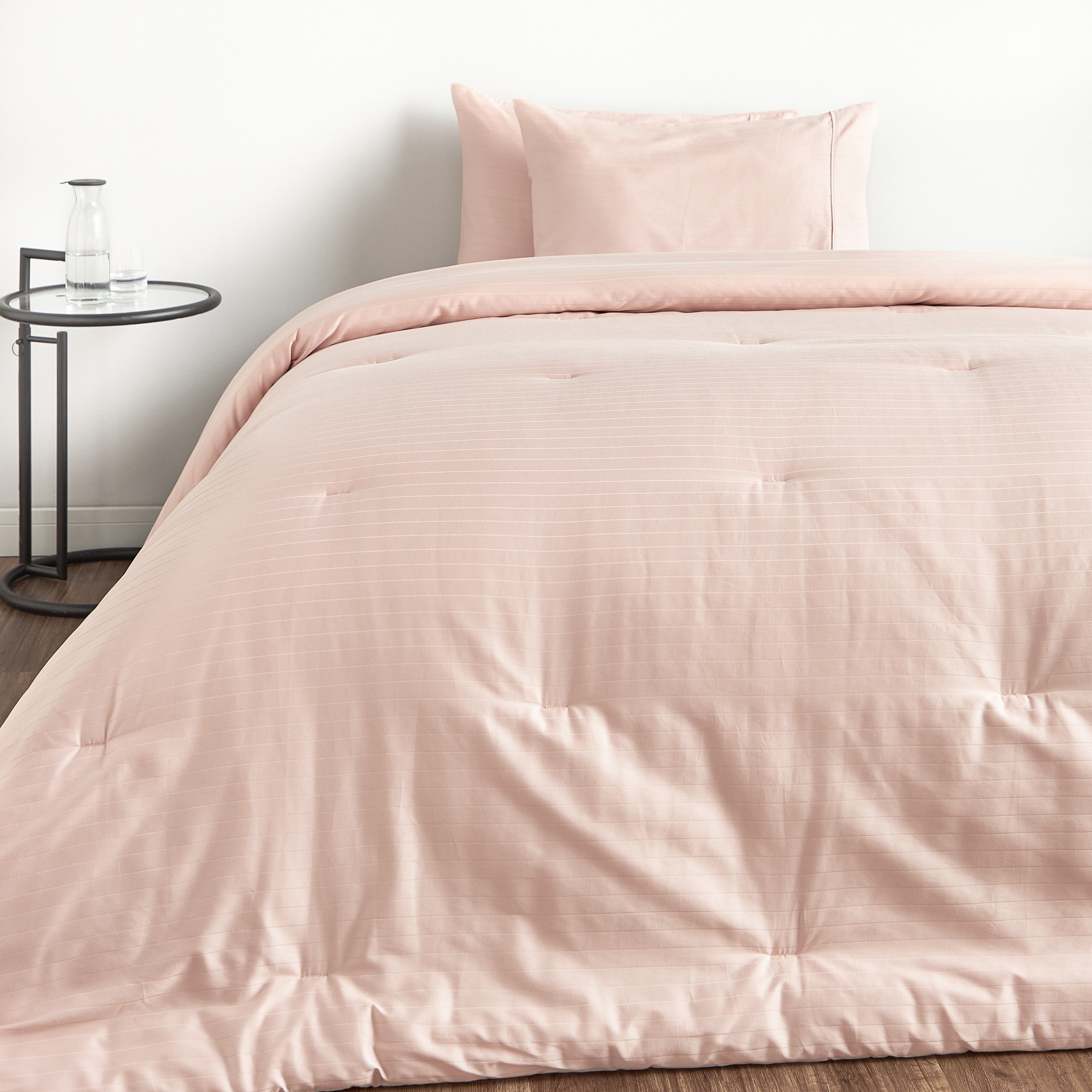 Hampton Cotton Sateen Jacquard 220 Thread Count 3-Piece Super King Comforter Set - 250x260 cm-household-bedding-comfortersandbedspreads-comforters-image-2