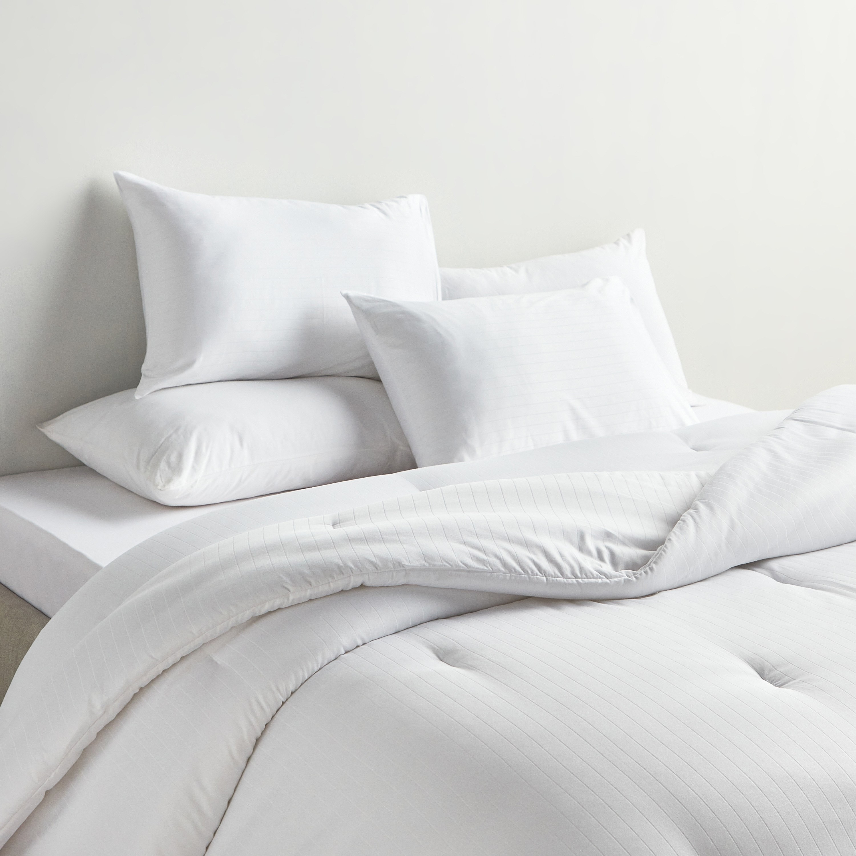 Hampton Cotton Sateen Jacquard 220 Thread Count 3-Piece Super King Comforter Set - 250x260 cm