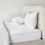 Hampton Cotton Sateen 220 Thread Count Full Fitted Sheet - 120x200 cm-household-bedding-sheetsandpillowcases-fittedsheets-image-4