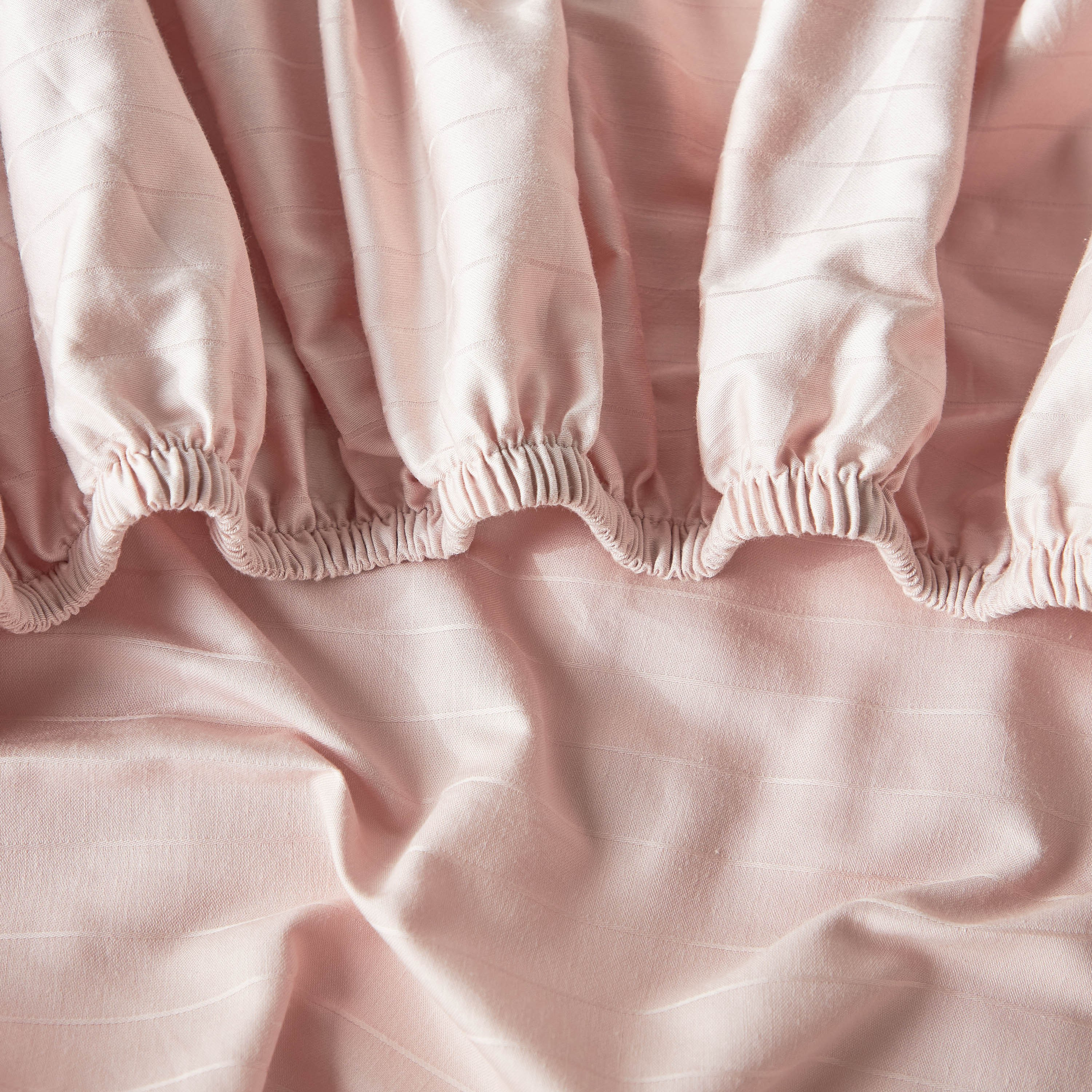 Hampton Cotton Sateen 220 Thread Count King Fitted Sheet - 180x205 cm-household-bedding-sheetsandpillowcases-fittedsheets-image-2