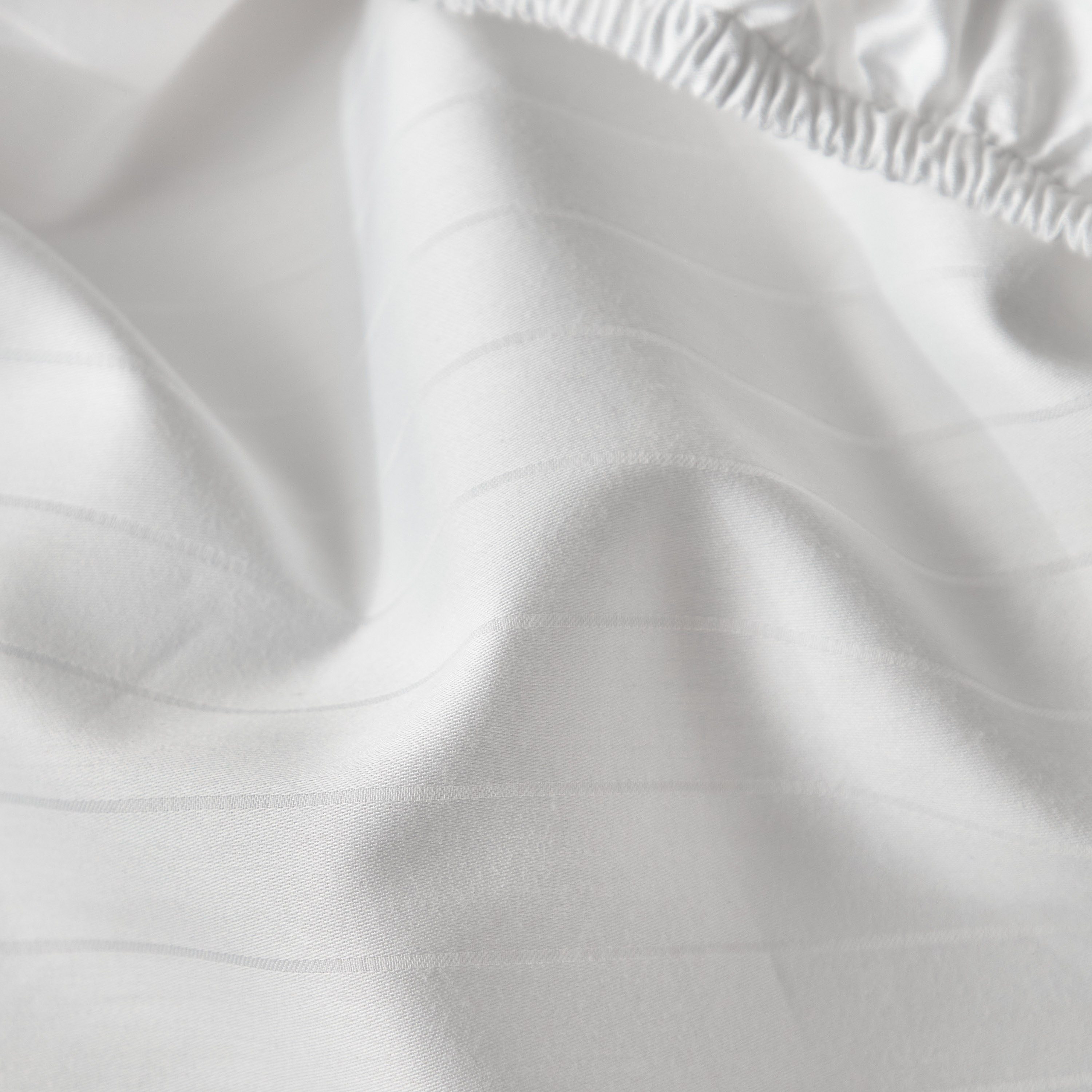 Hampton Cotton Sateen 220 Thread Count King Fitted Sheet - 180x205 cm-household-bedding-sheetsandpillowcases-fittedsheets-image-3