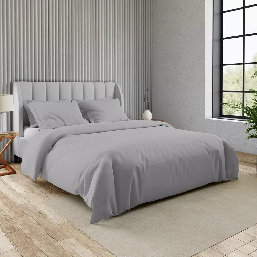 Eternity Cotton Percale 325 Thread Count 3-Piece Full Comforter Set - 160x240 cm-household-bedding-comfortersandbedspreads-comforters-image-1