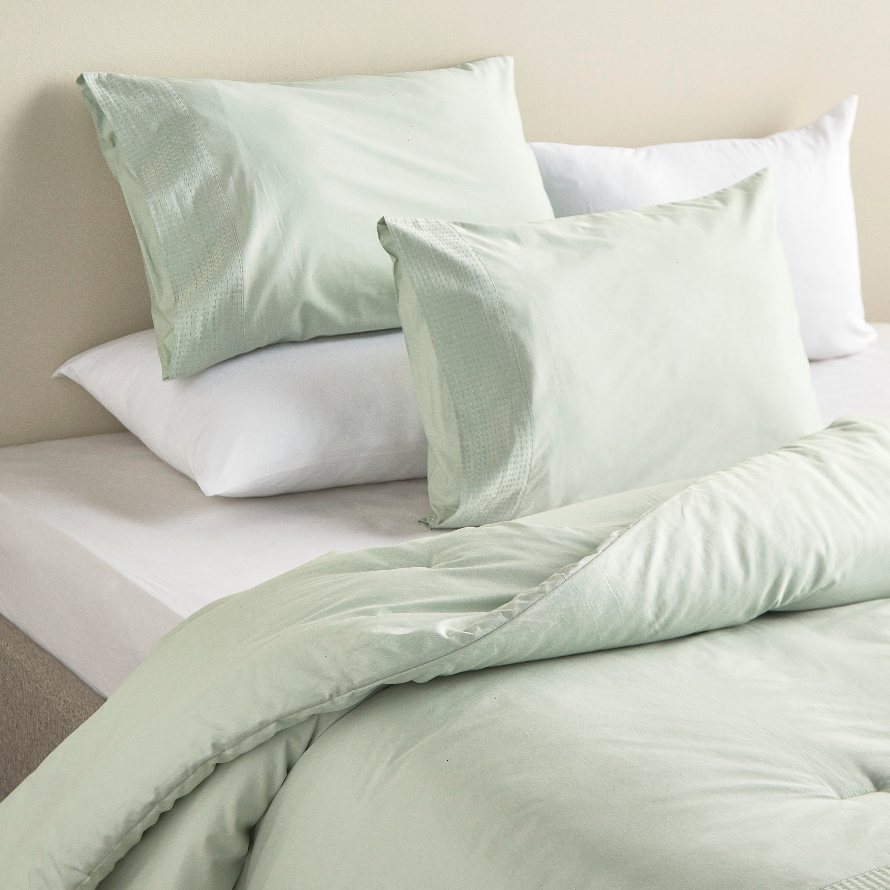 طقم لحاف كوين 3 قطع عدد خيوط 325 قطن بركال - إيترنيتي - 200x240 سم-household-bedding-comfortersandbedspreads-comforters-image-14