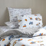 طقم لحاف وشرشف مقاس كامل 5 قطع قطن بطبعات شاحنات البناء - أليكس  - 160x220 سم-kids-beddingandwindows-bedding-comforters-image-5