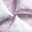 طقم لحاف وشرشف مقاس كامل 5 قطع قطن بطبعات يونيكورن - بيبا - 160x220 سم-kids-beddingandwindows-bedding-comforters-image-3