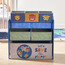 رف تخزين 3 مستويات بـ6 صناديق قماش - جيريمي-babyandkids-bathandstorage-storage-plasticstorage-image-4