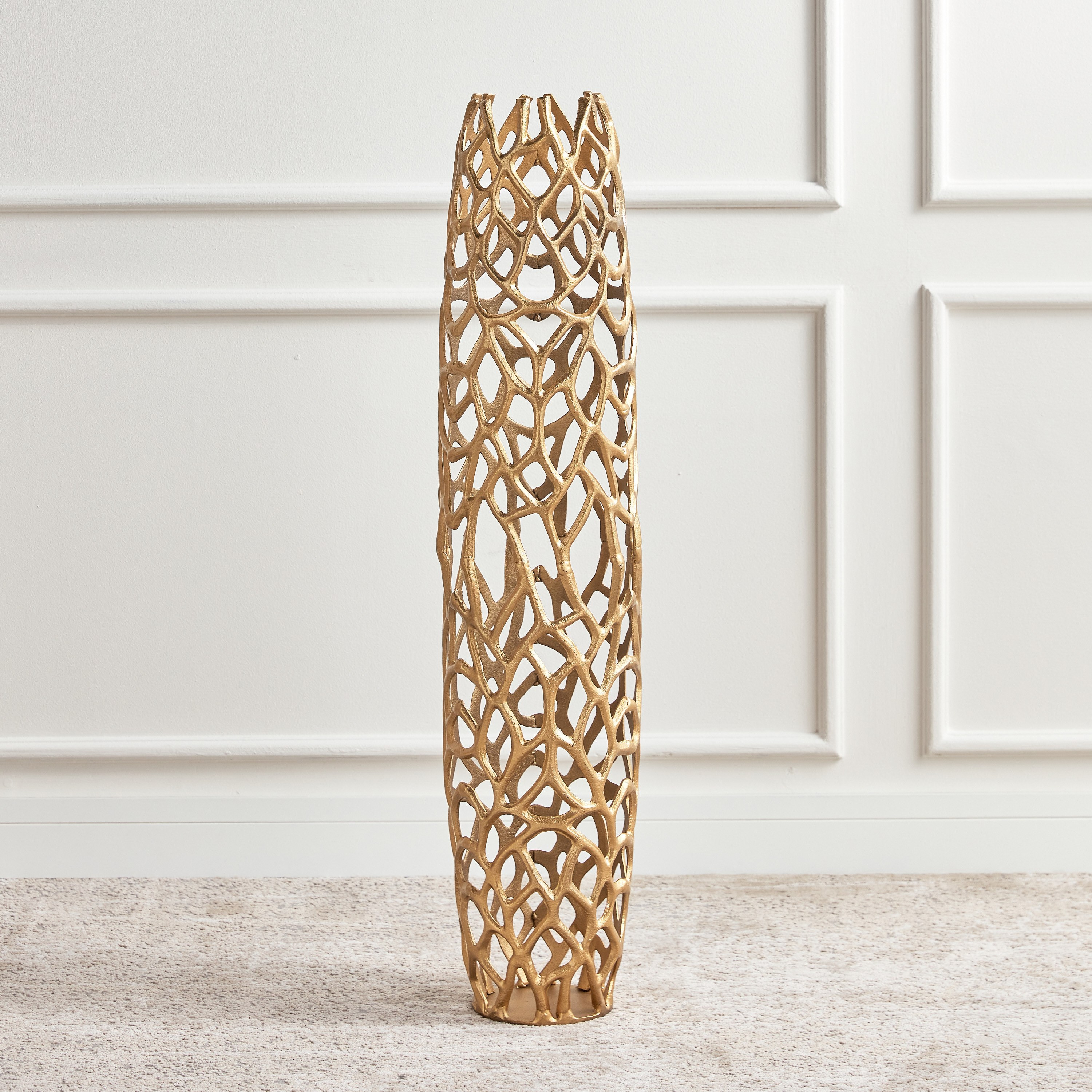 Trellis Metal Floor Vase - 100 cm
