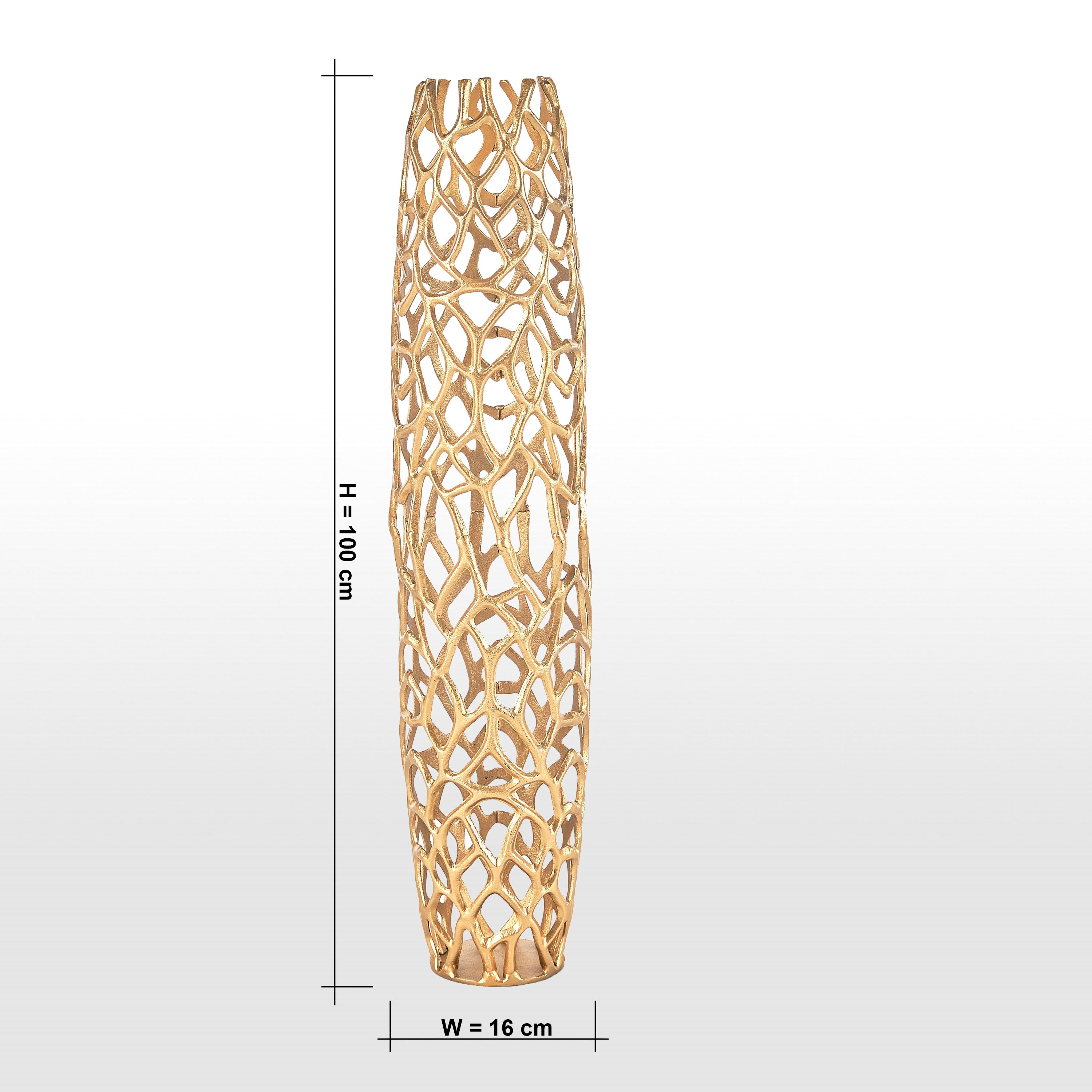 Trellis Metal Floor Vase - 100 cm-household-decor-vasesandbowls-image-4