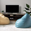 Faux Leather Bean Bag - 74x78 cm-furniture-sofaandseating-ottomansbeanbagsandpoufs-image-5