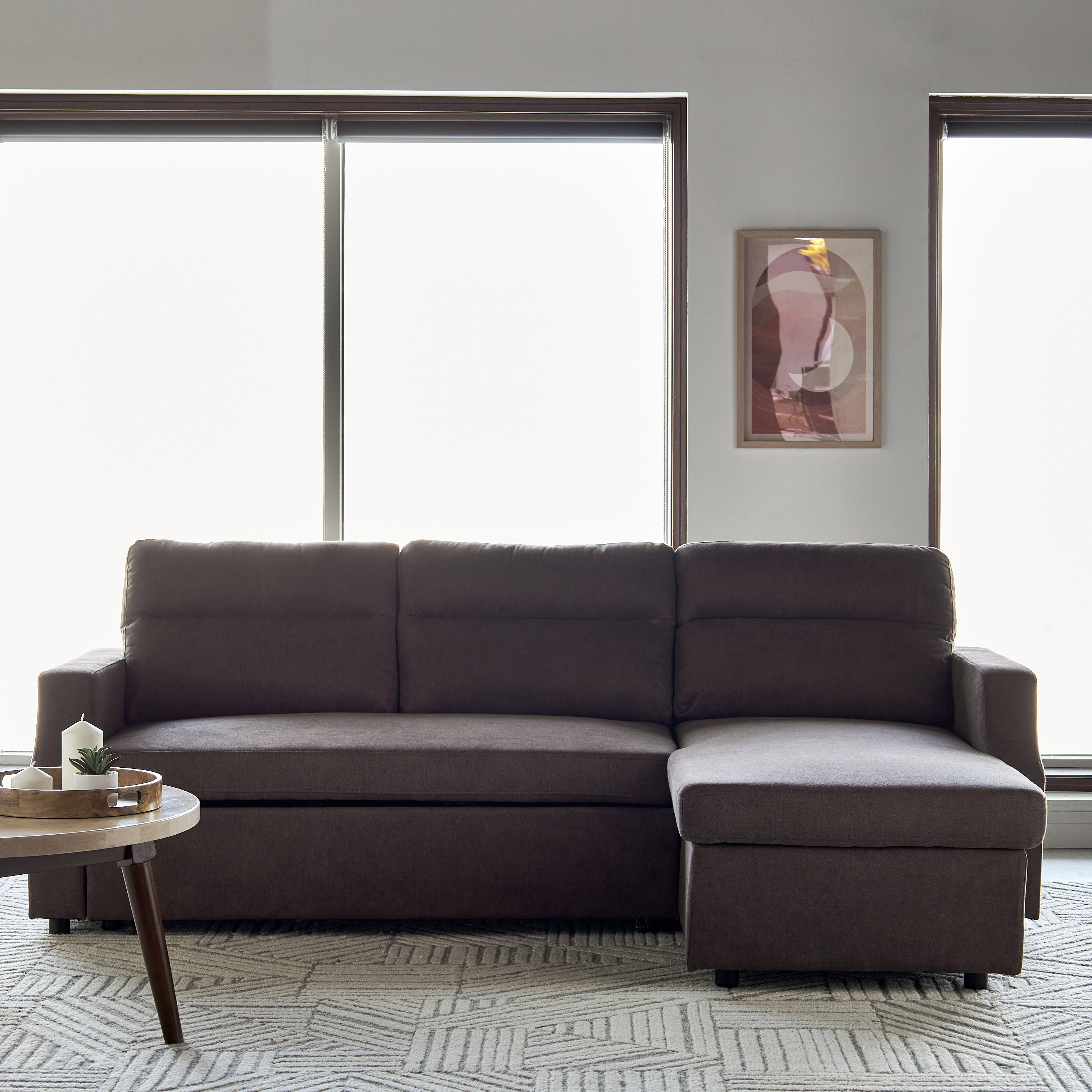 Dustin 3-Seater Fabric Corner Sofa Bed with Storage-furniture-sofaandseating-sofabedsanddaybeds-image-4