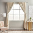 طقم ستائر قطعتين - كالودون - 240x130 سم-household-windows-curtains-image-1