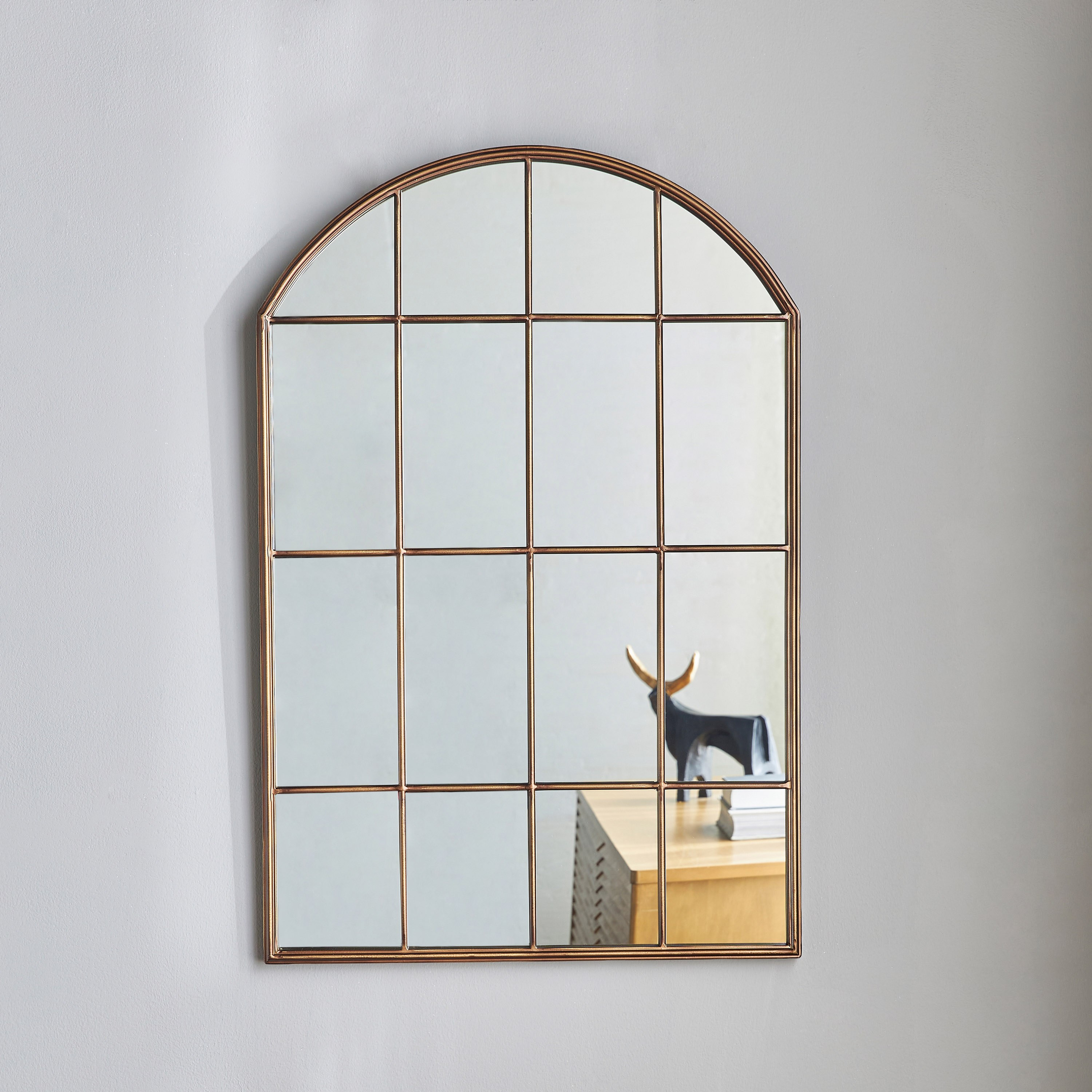 Iresine Wall Mirror - 90x60 cm-household-walldecorandmirrors-mirrors-wallmirrors-image-2