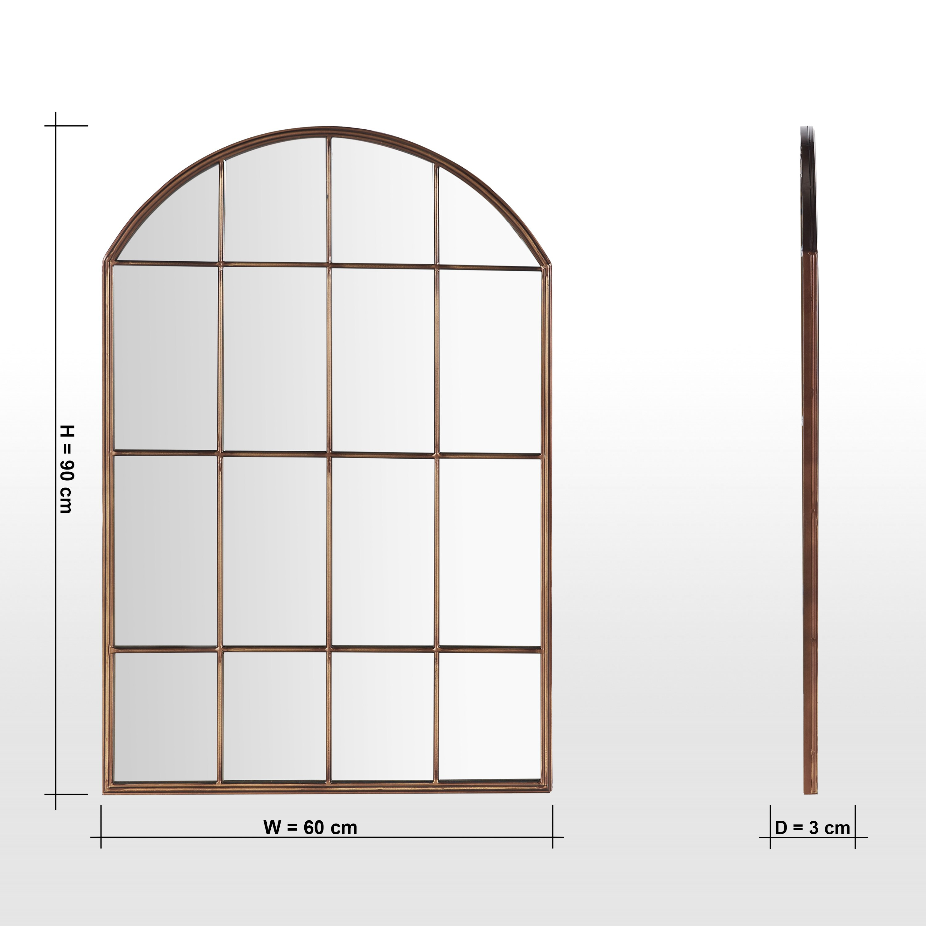 Iresine Wall Mirror - 90x60 cm-household-walldecorandmirrors-mirrors-wallmirrors-image-5