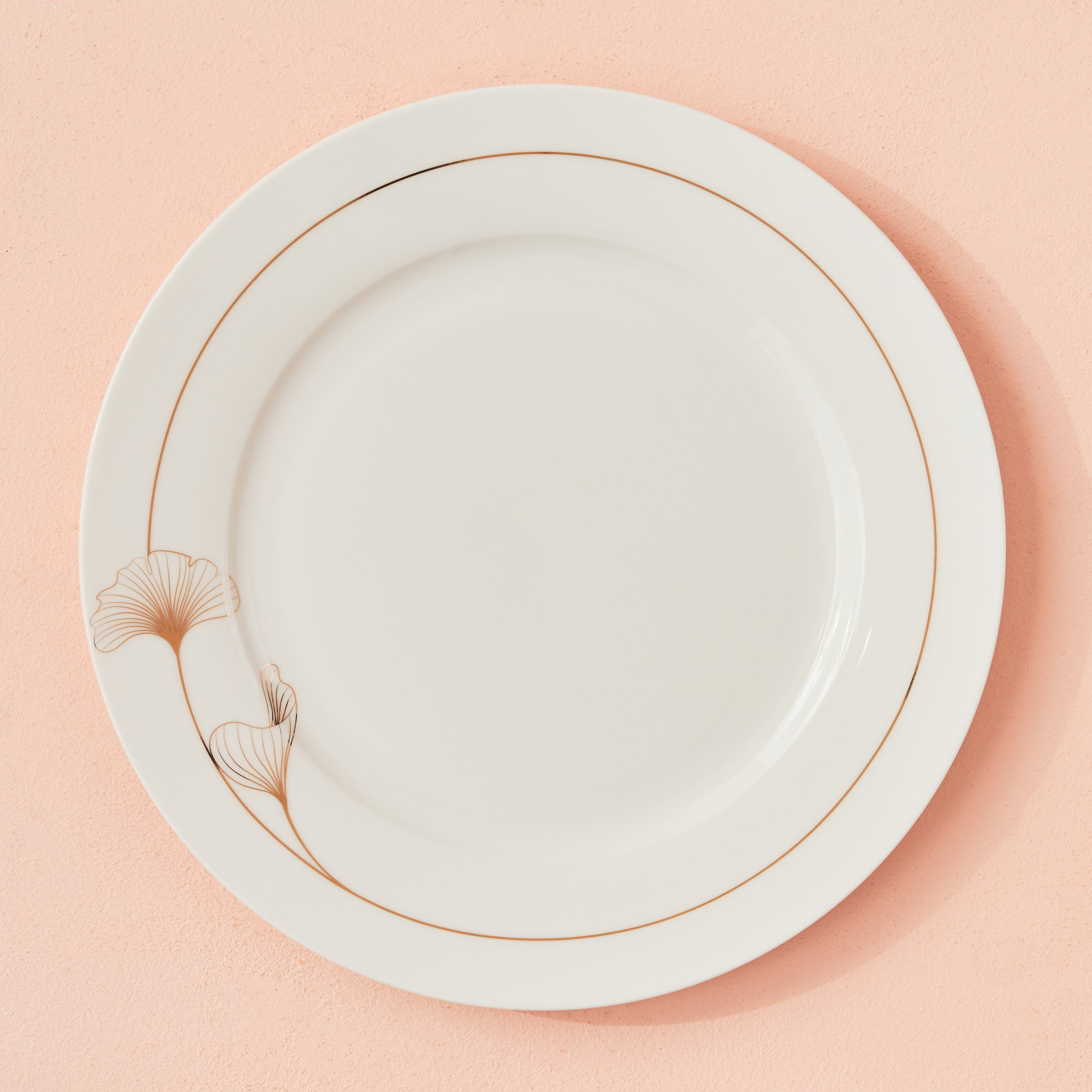 Ginkgo New Bone China Dinner Plate - 26.6 cm-household-dining-dinnerware-plates-image-1