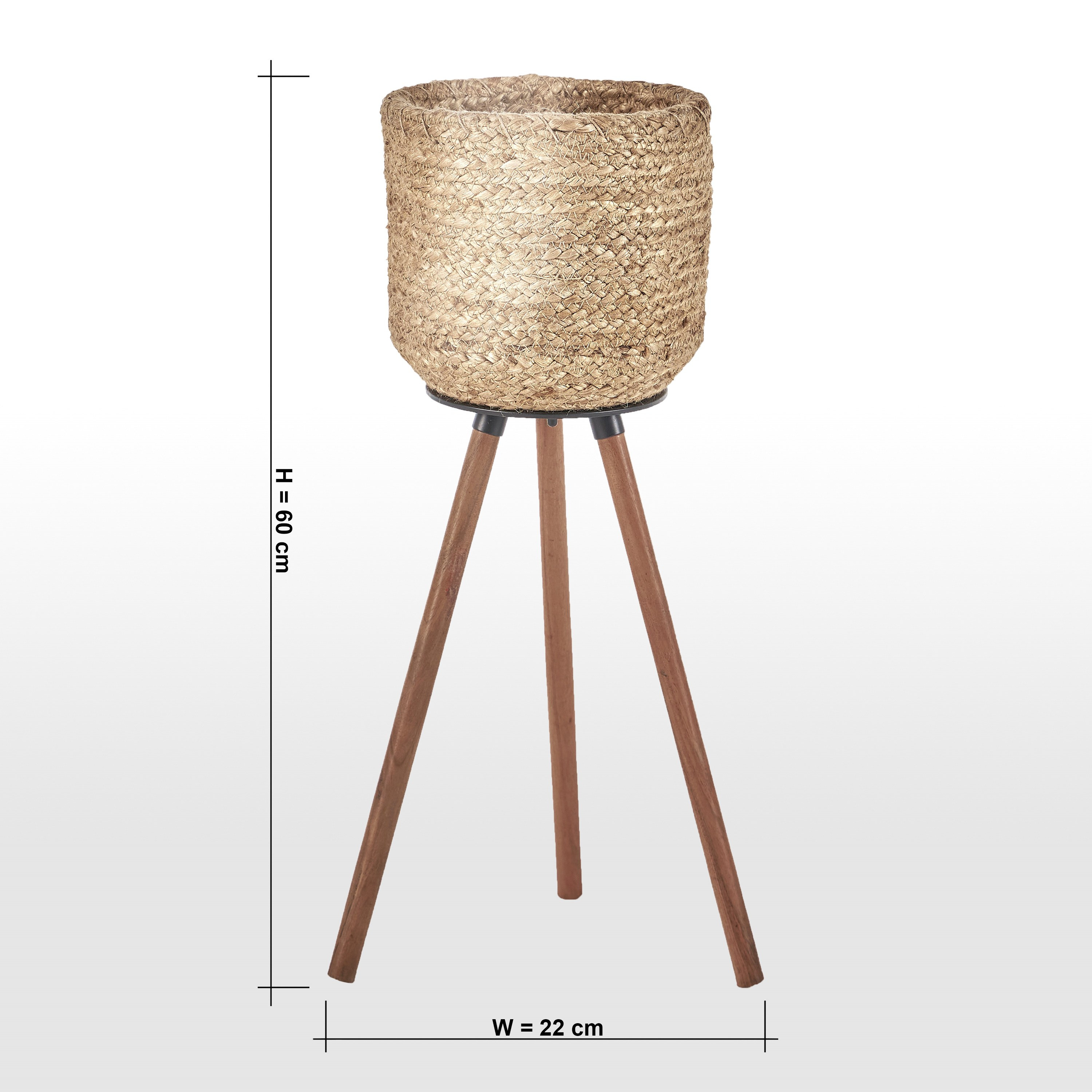Mindful Decor Aurora Tripod Planter - 60 cm-household-gardenandoutdoor-potsandplanters-planters-image-5