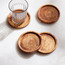 Wooden 4-Piece Coaster Set - 10x10 cm-household-giftingaccessories-giftings-image-1