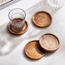 Wooden 4-Piece Coaster Set - 10x10 cm-household-giftingaccessories-giftings-image-3