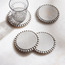 Wooden Bead 4-Piece Coaster Set - 10x10 cm-household-giftingaccessories-giftings-image-1