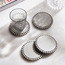 Wooden Bead 4-Piece Coaster Set - 10x10 cm-household-giftingaccessories-giftings-image-3