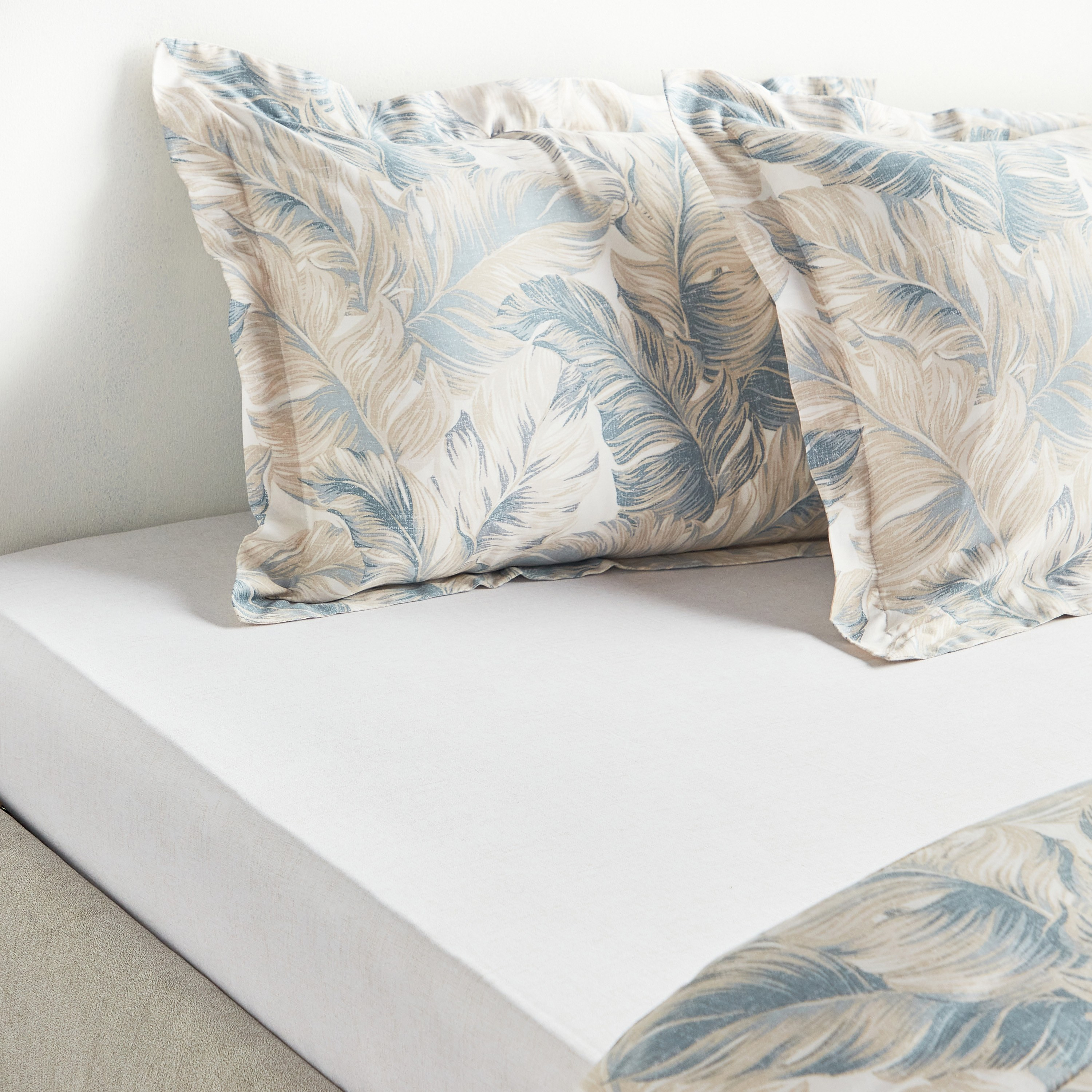 طقم لحاف وشرشف كينج 6 قطع قطن عدد خيوط 220 بطبعات - فرينش أوك - 240x260 سم-household-bedding-comfortersandbedspreads-bedinabag-image-5