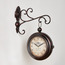 ساعة حائط  بندول - هارلو - 46x40 سم-household-walldecorandmirrors-clocks-image-3