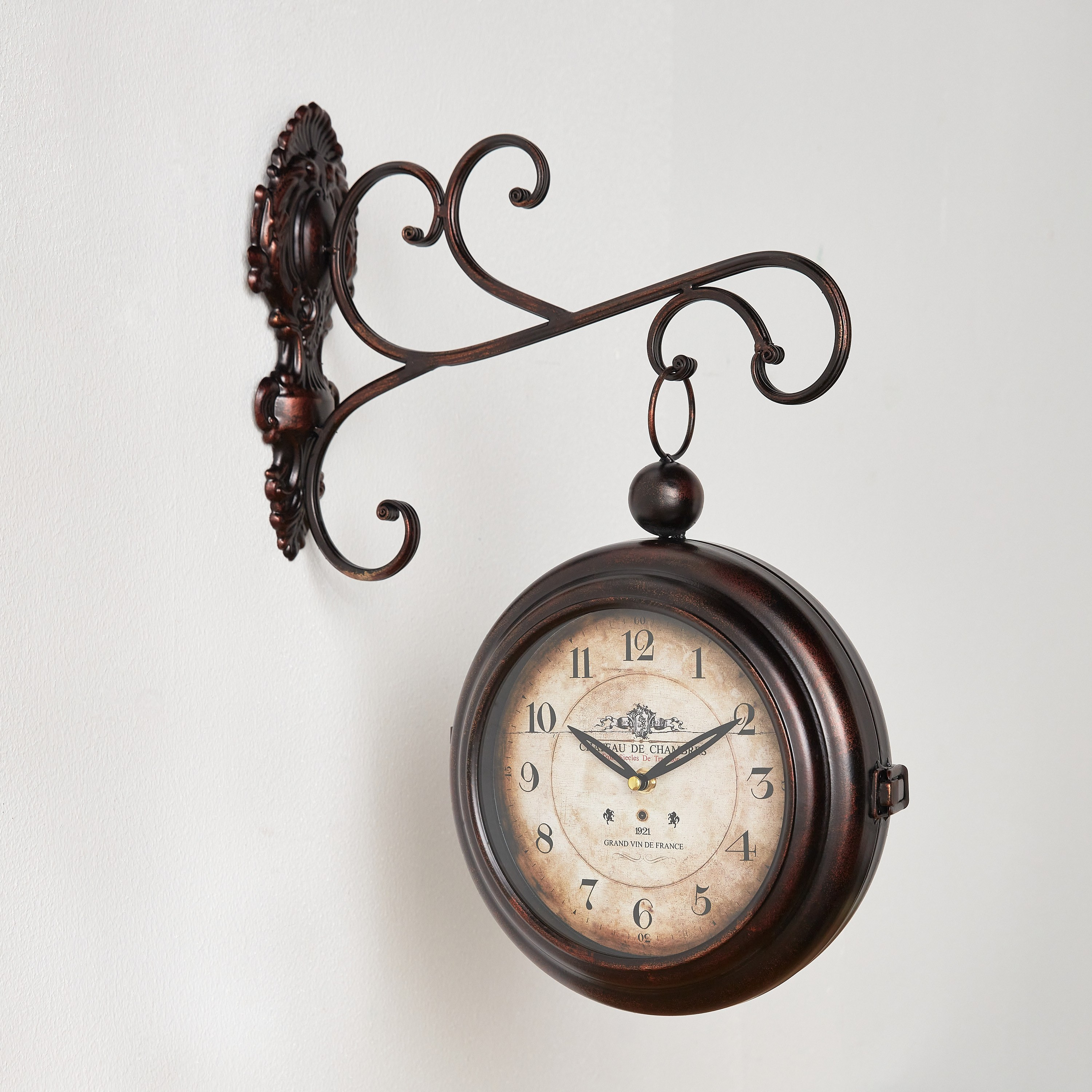 Harlow Pendulum Wall Clock - 46x40 cm