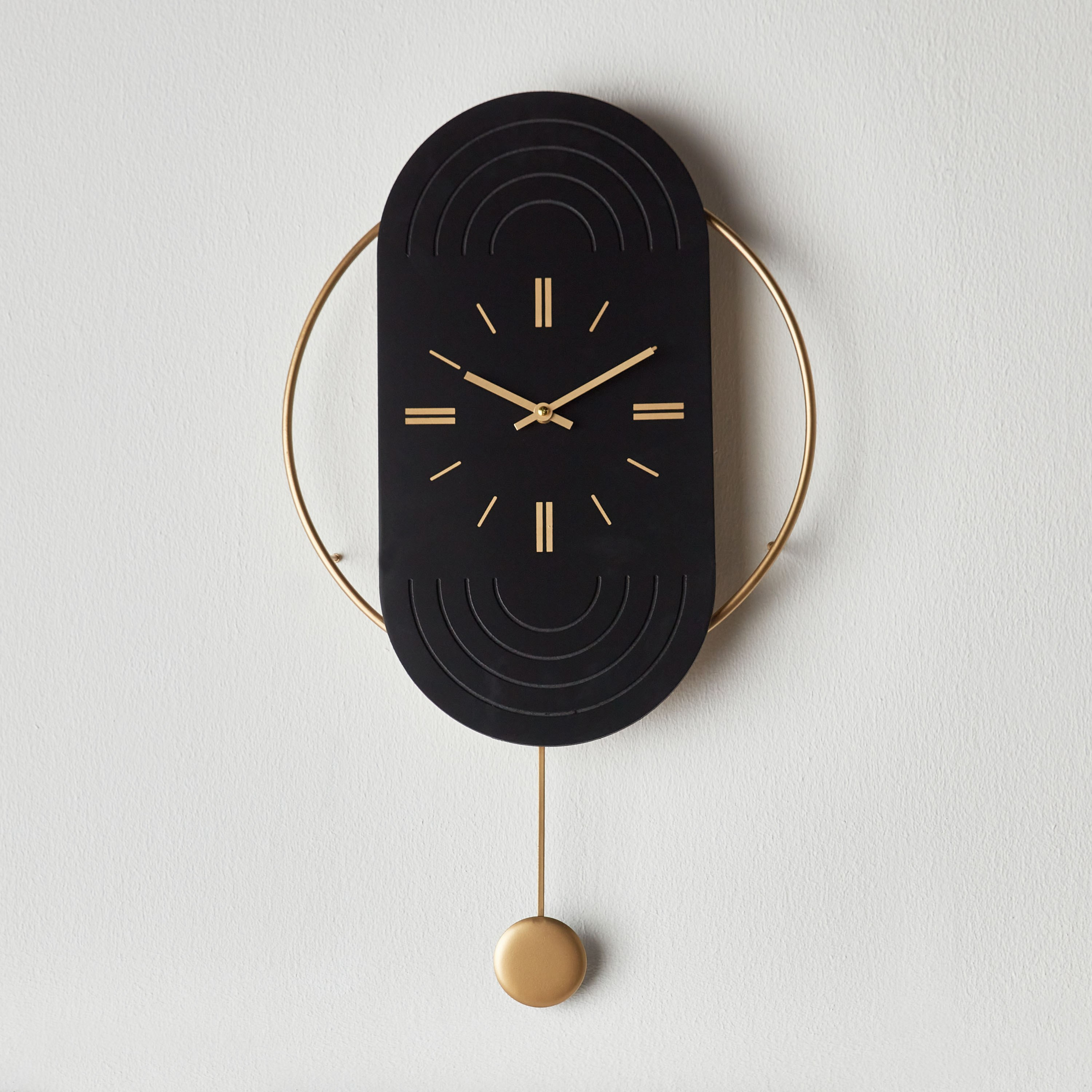Dahlia Pendulum Clock - 70x40 cm