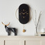 Dahlia Pendulum Clock - 70x40 cm-household-walldecorandmirrors-clocks-image-4
