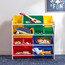 Lorenzo 4-Tier Toy Organiser - 86x26.5x60 cms-babyandkids-bathandstorage-storage-plasticstorage-image-2