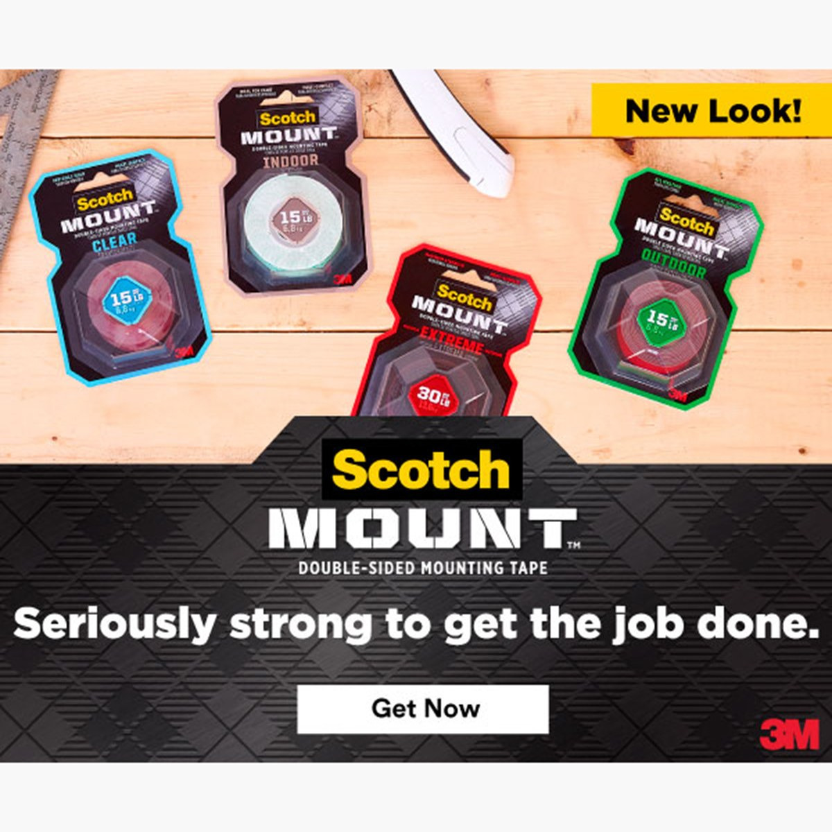 3M Scotch Extremely Strong Mounting Clear Tape-household-walldecorandmirrors-wallaccessories-image-6