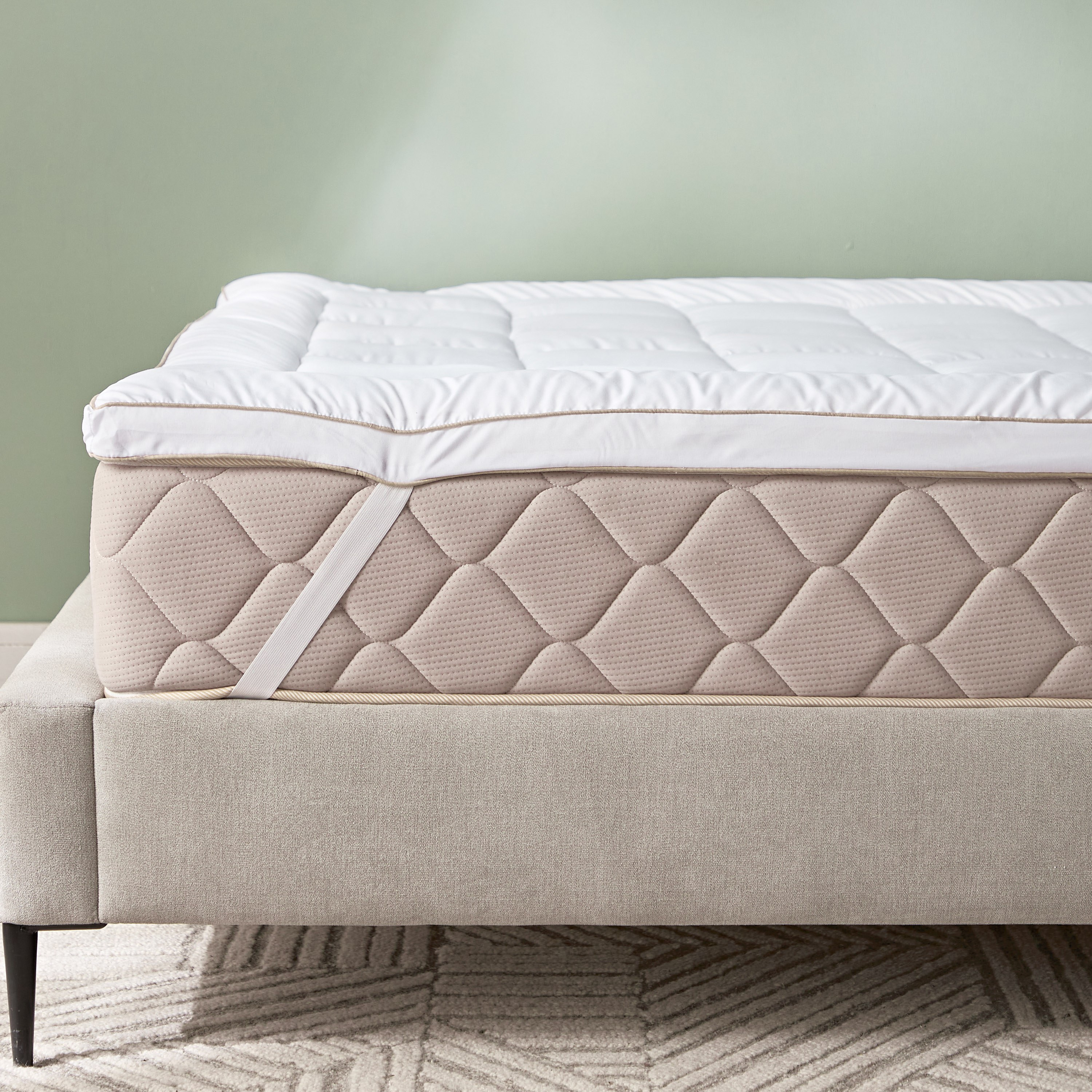 Harbour Super King Mattress Topper - 200x200x4 cm-household-bedding-mattresstoppersandprotectors-mattresstoppers-image-1