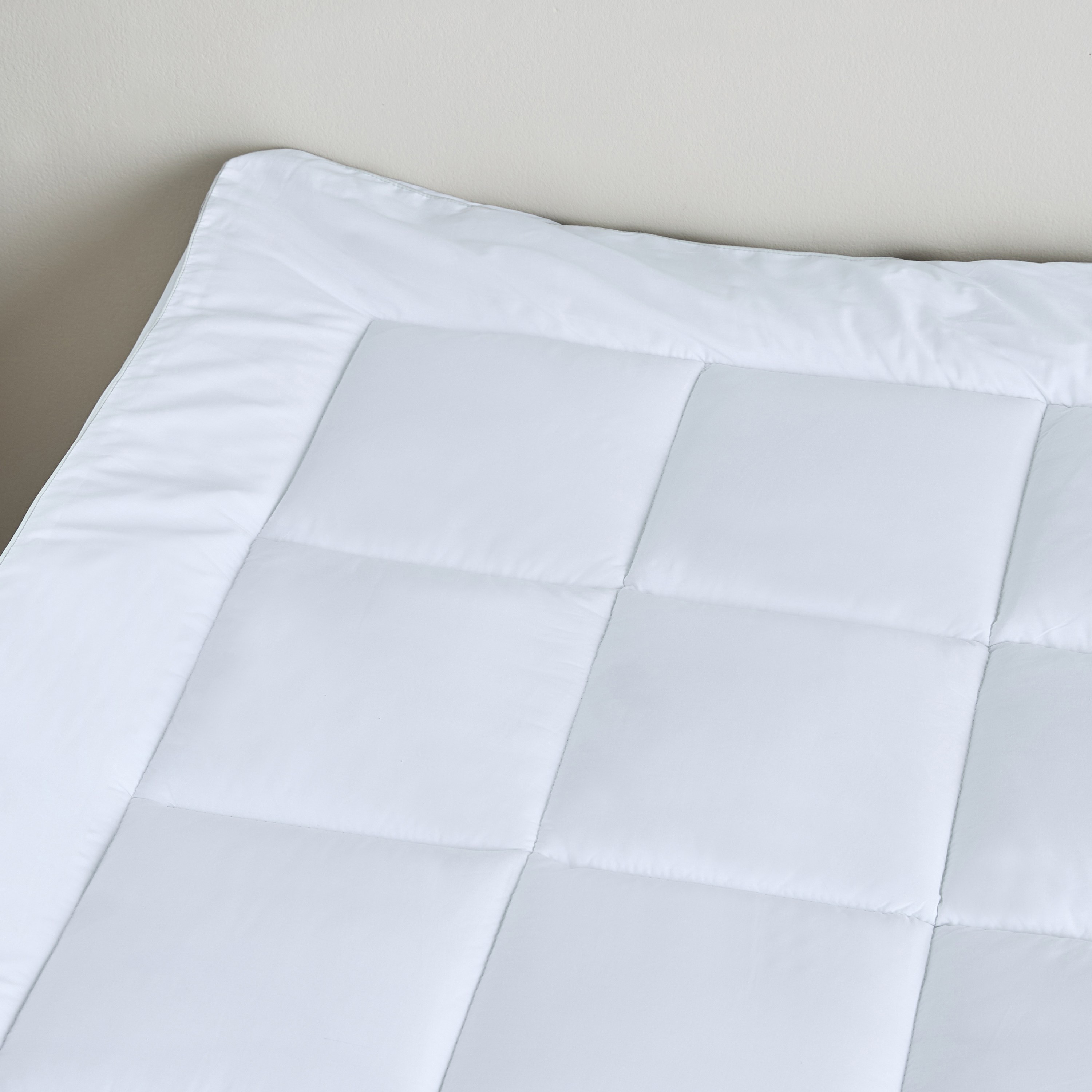 لبادة مرتبة سوبر كينج بريميوم داون من بديل زغب الريش - ليوسنت - 200x200x4 سم-household-bedding-mattresstoppersandprotectors-mattresstoppers-image-2